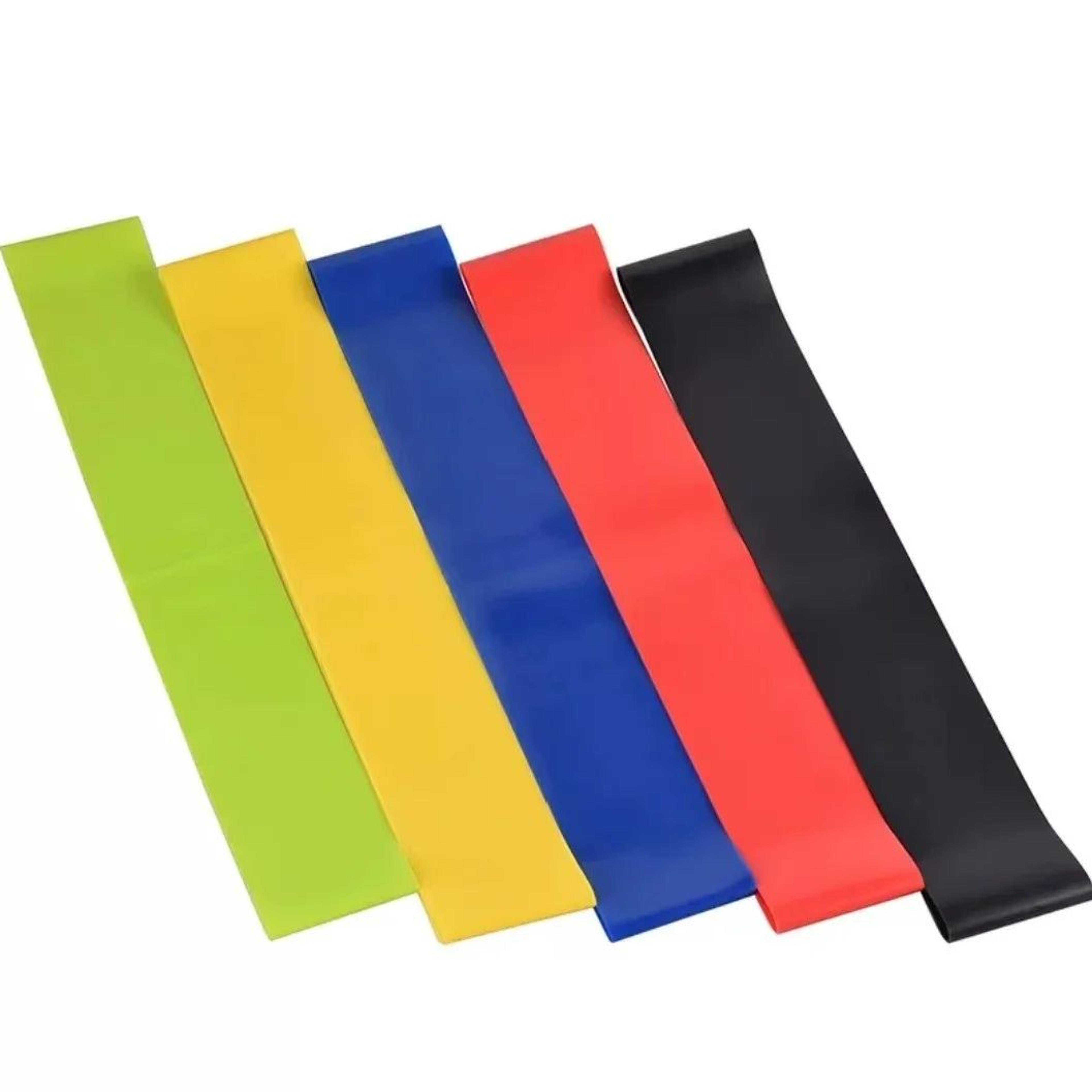 mini latex resistance loop bands for fitness – stretch circle bands for strength training, hip glutes, yoga & pilates