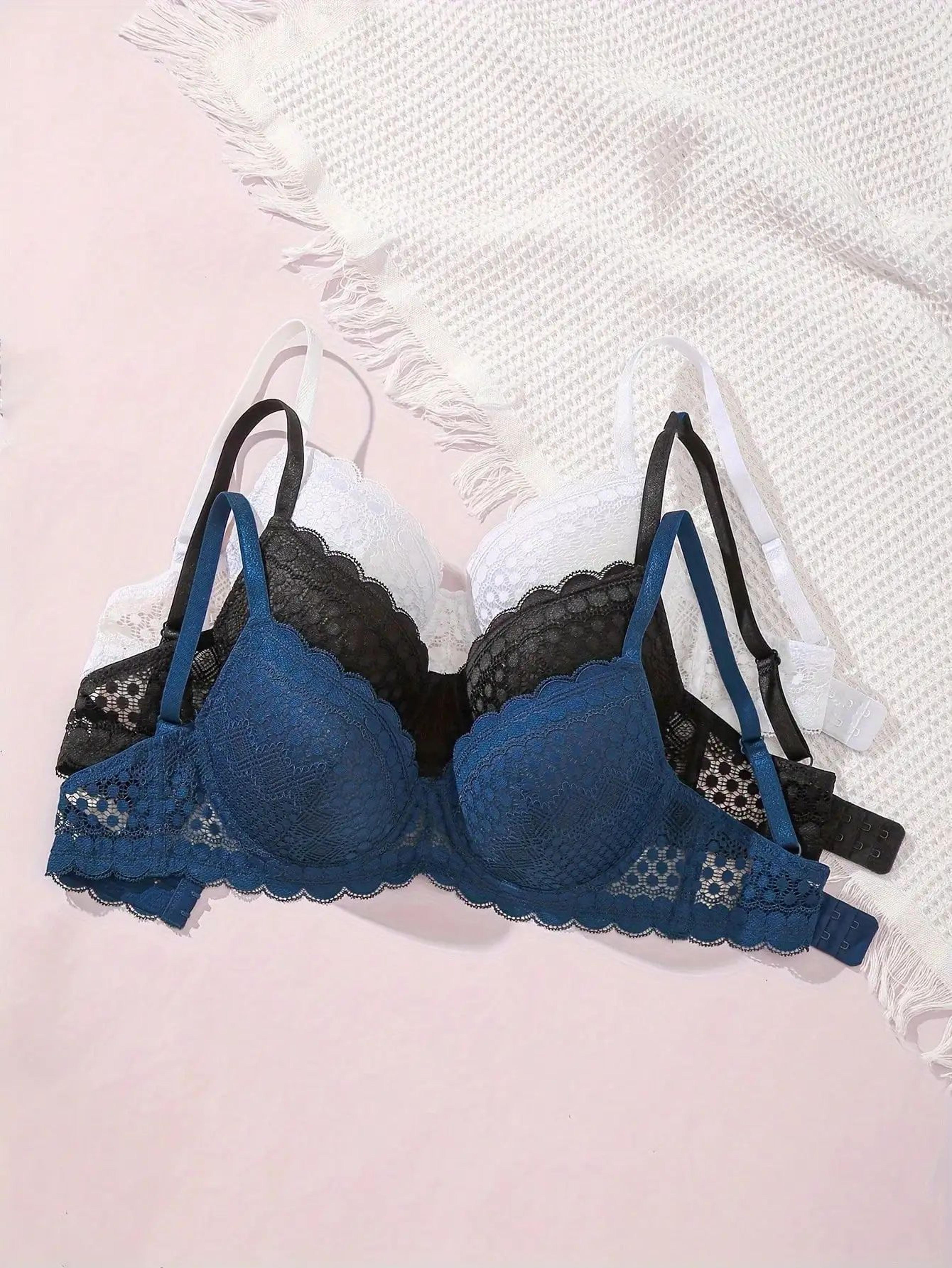 elegancelift lace push-up bra – underwire 3/4 cup for b–d cups