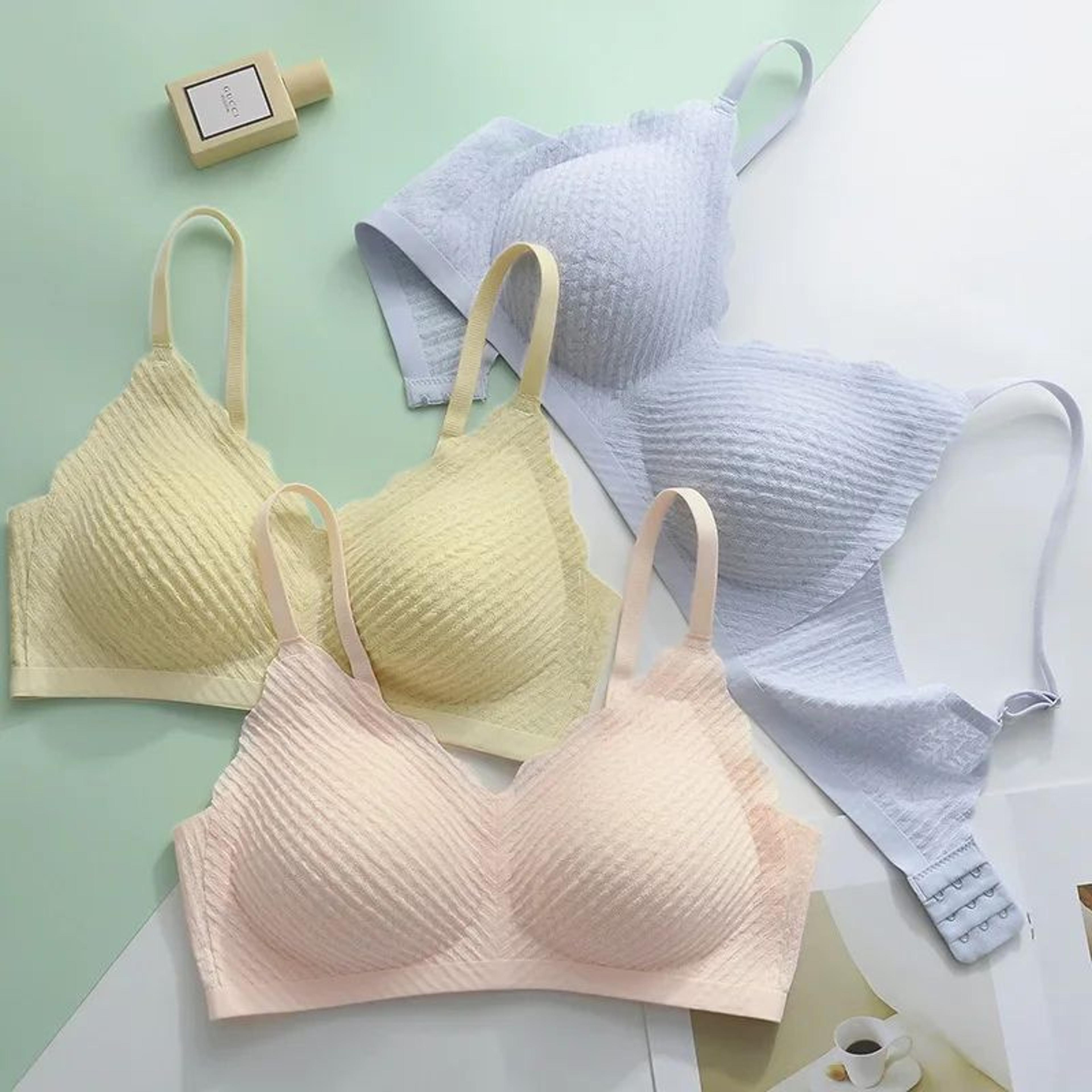seamless anti-sagging support bra for large bust – full coverage beautiful back autumn winter bh