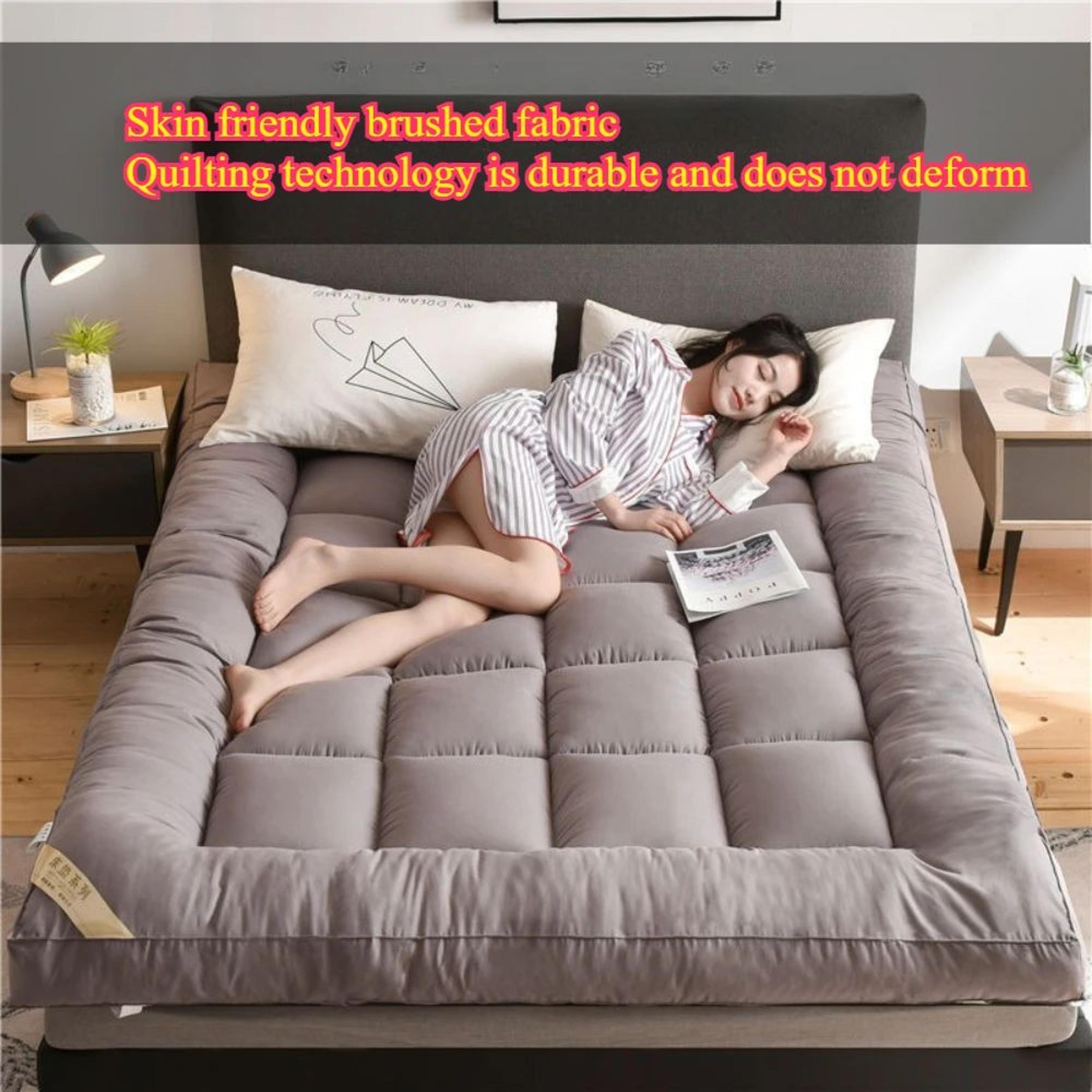 cloudrest thick foldable tatami mattress – breathable japanese floor bed for dorm & adult use