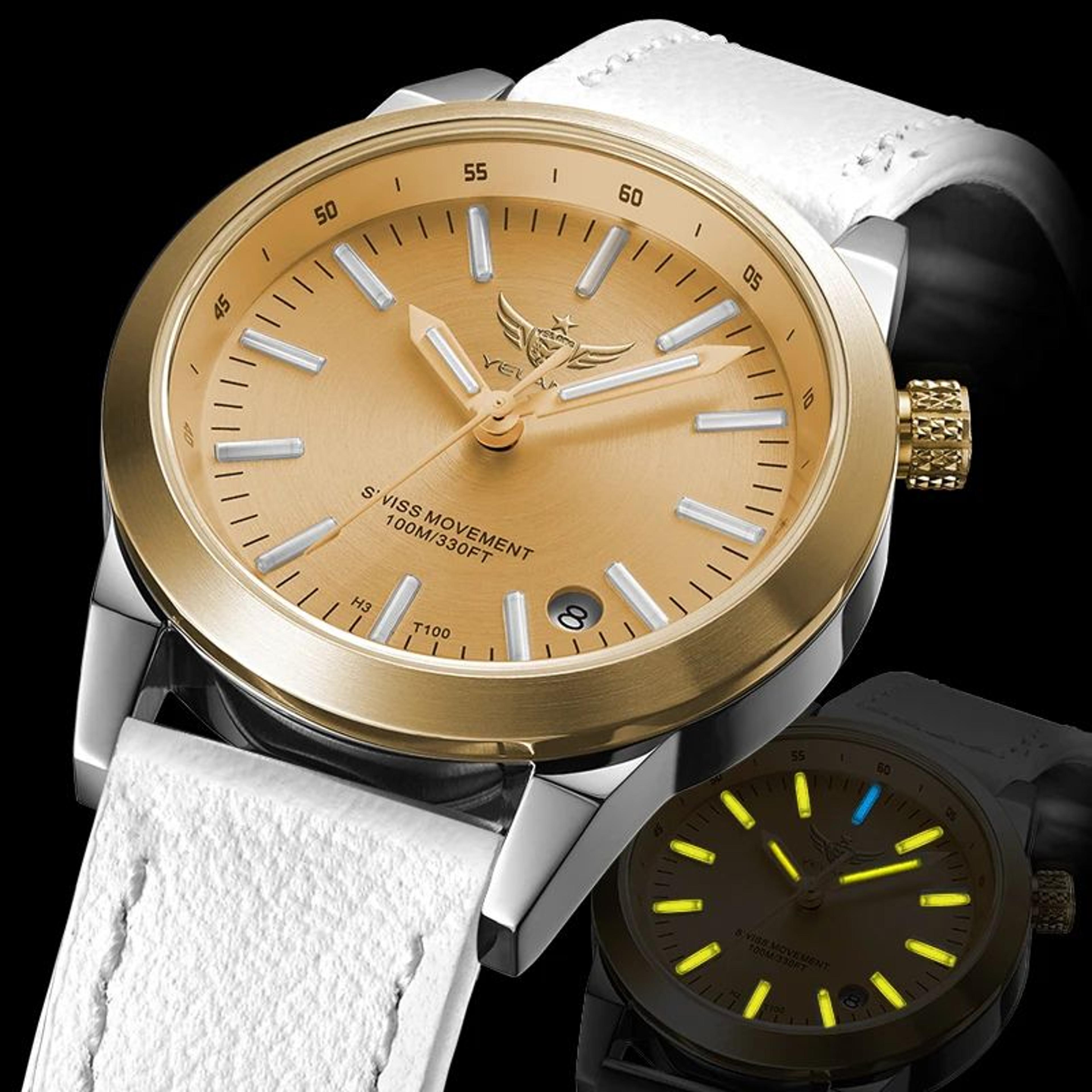 yelang v1010 36mm luxury women's sapphire watch – 10bar waterproof swiss quartz stainless steel timepiece