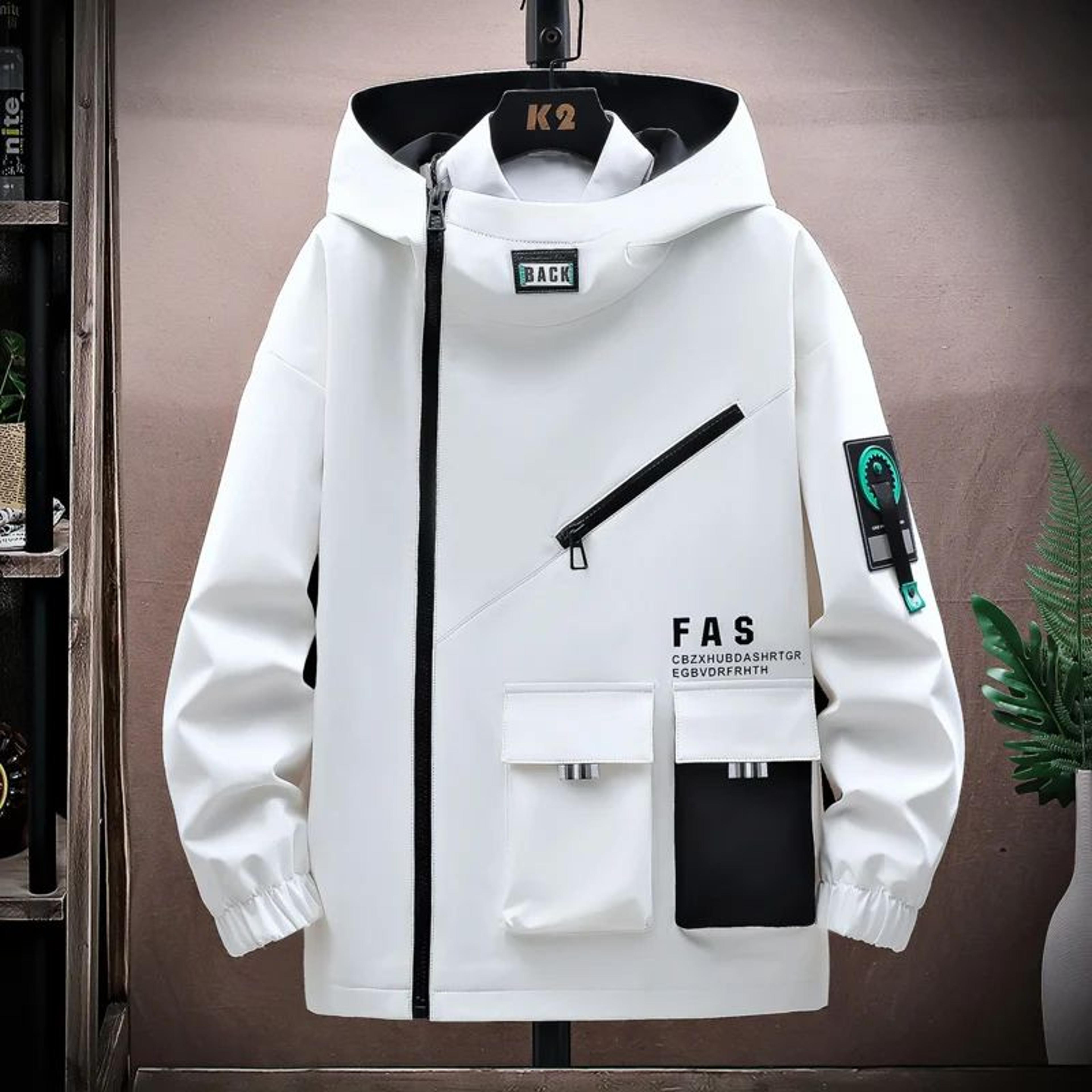 aeroflex men's hooded pilot jacket – zip-up baseball style streetwear coat