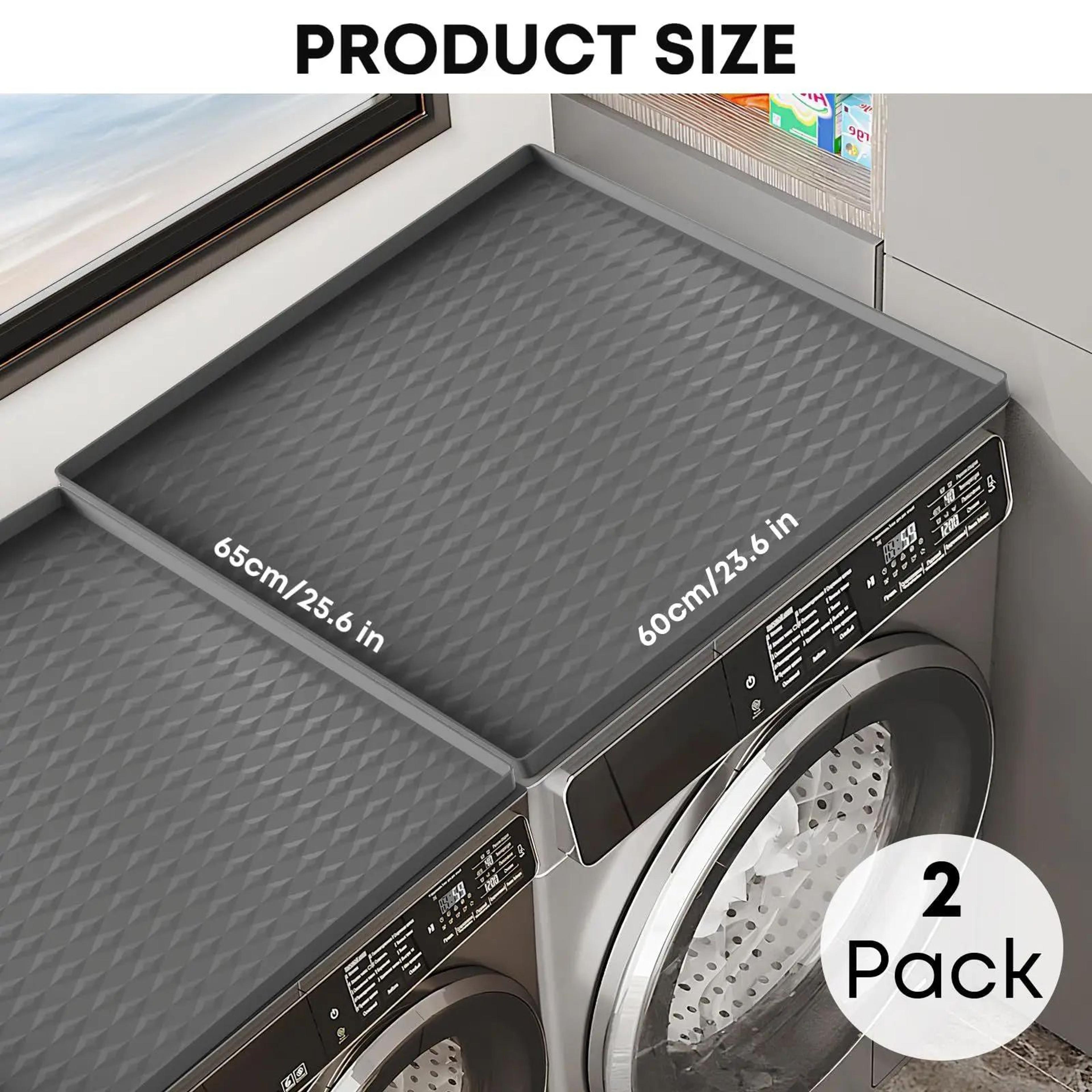 aquaguard silicone dryer & washing machine top protector – anti-slip waterproof appliance cover