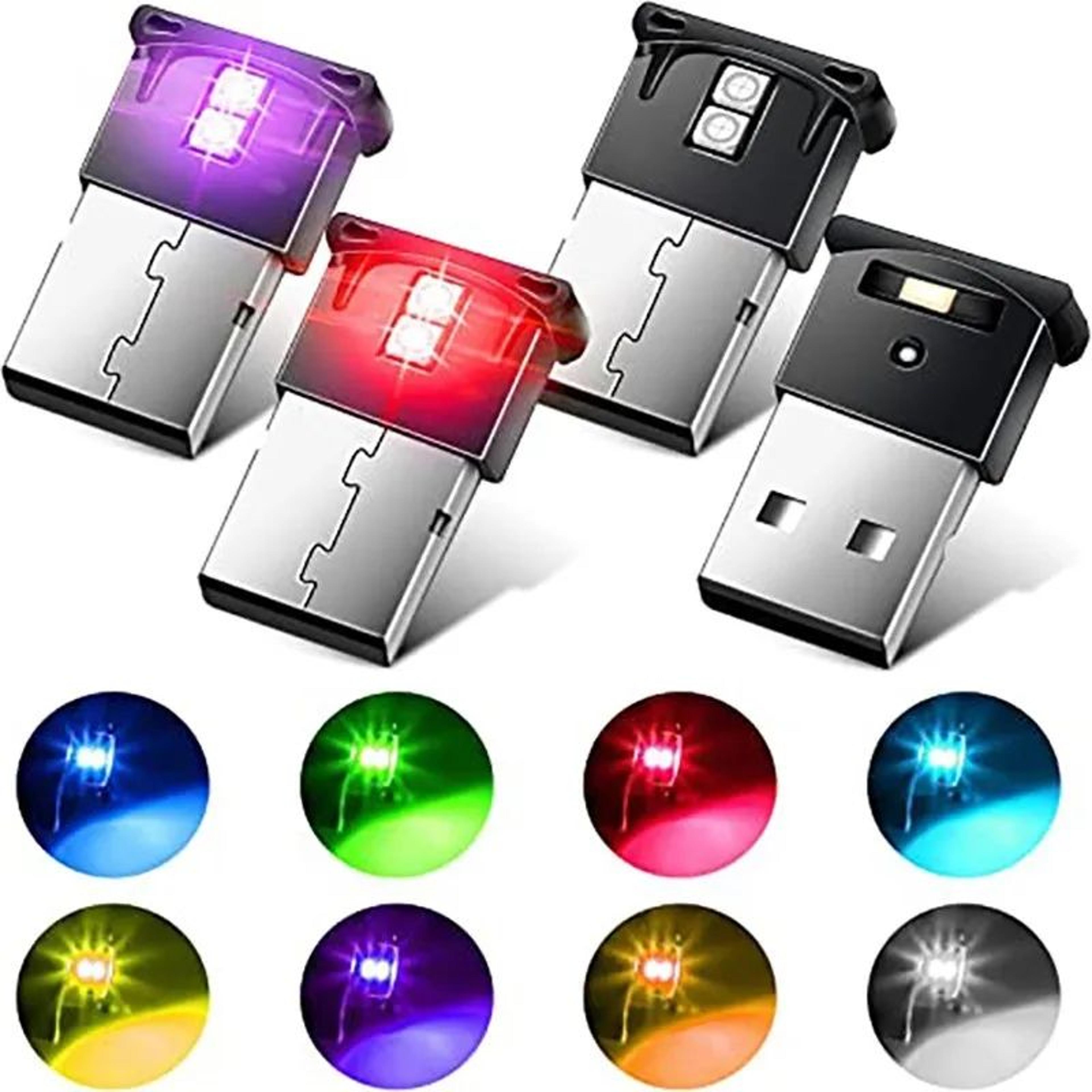usb rgb ambient light mini led for car, laptop & keyboard – smart atmosphere night light