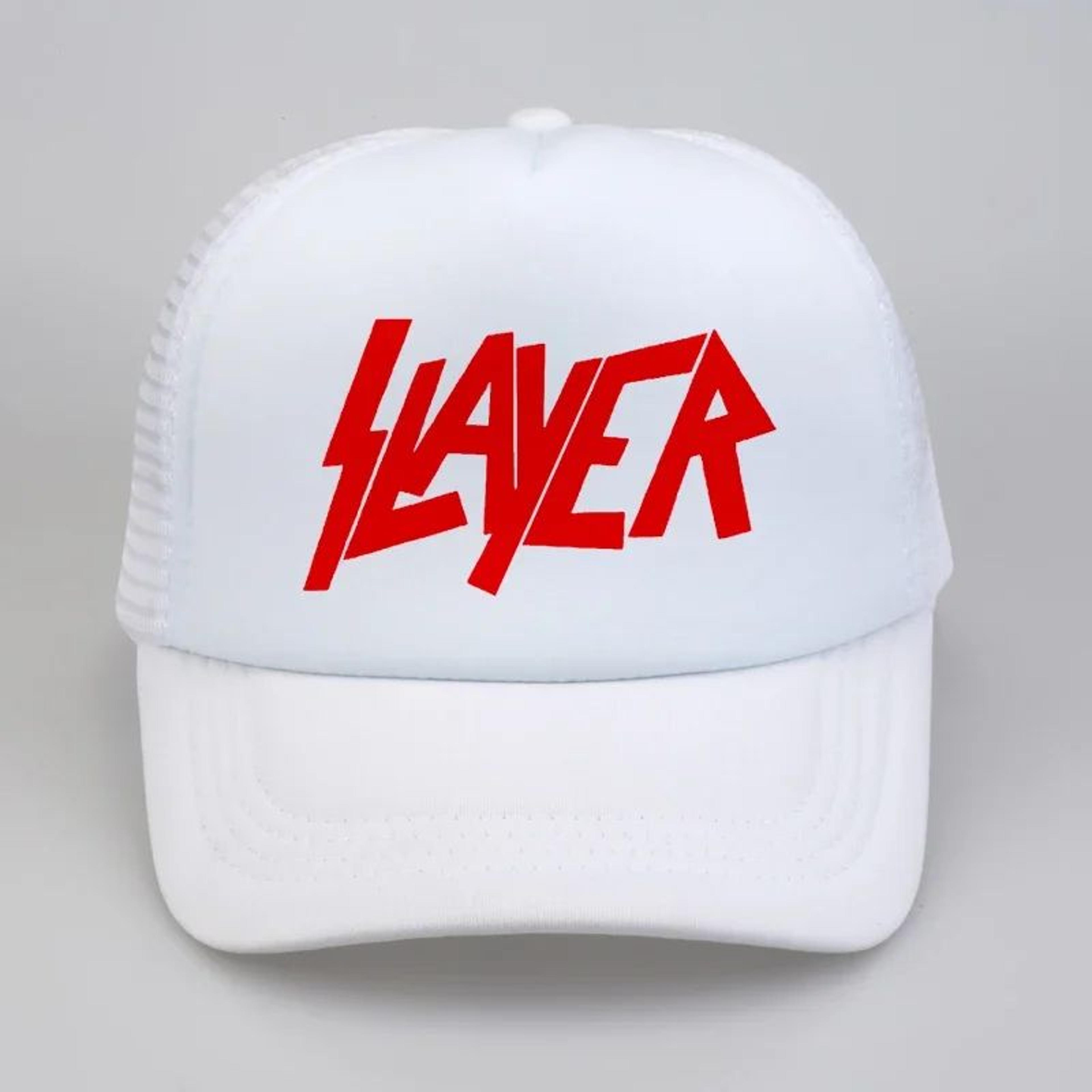 speed metal punk trucker cap – adjustable mesh baseball hat for men & women