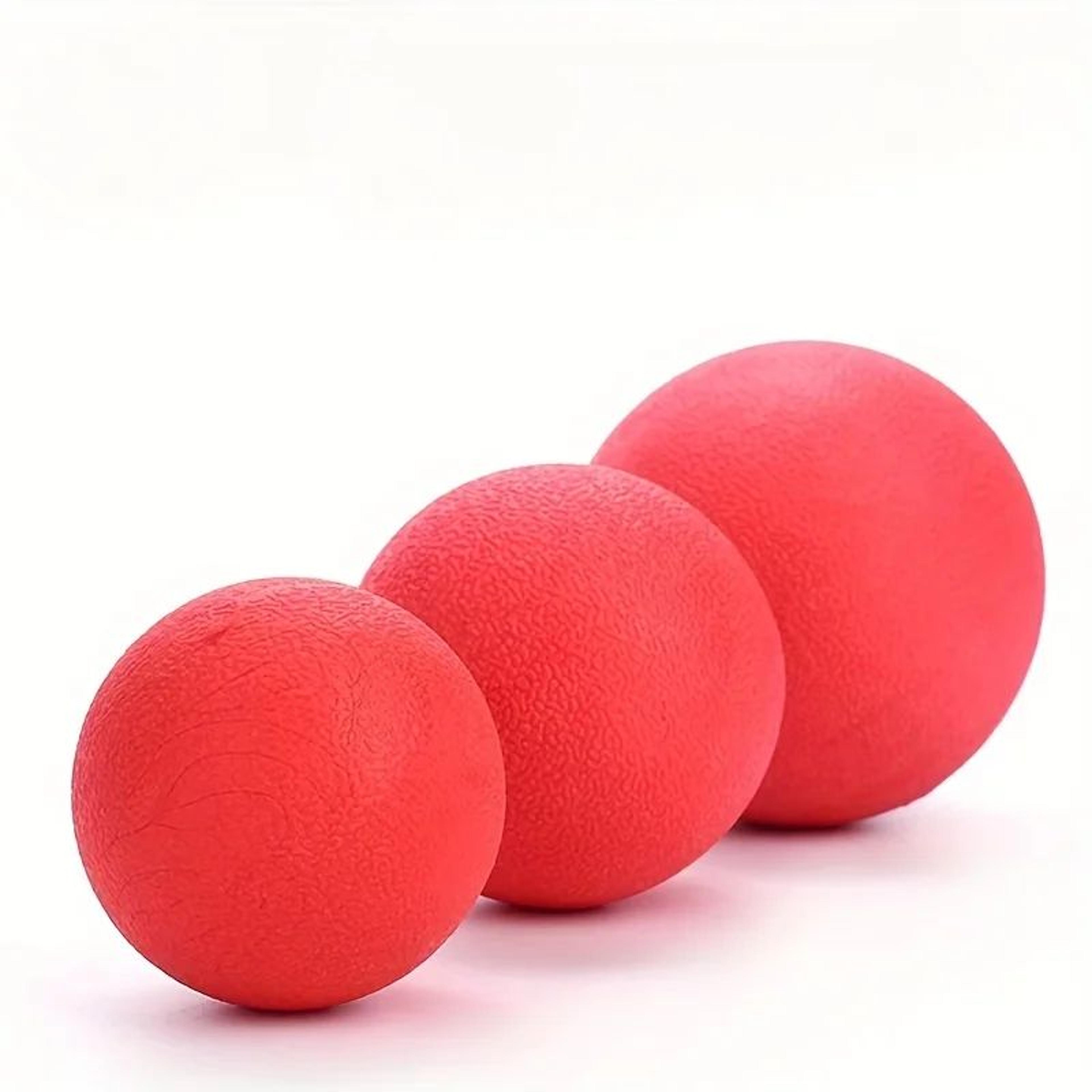 indestructible rubber dog chew ball for aggressive chewers – interactive teeth cleaning dog toy