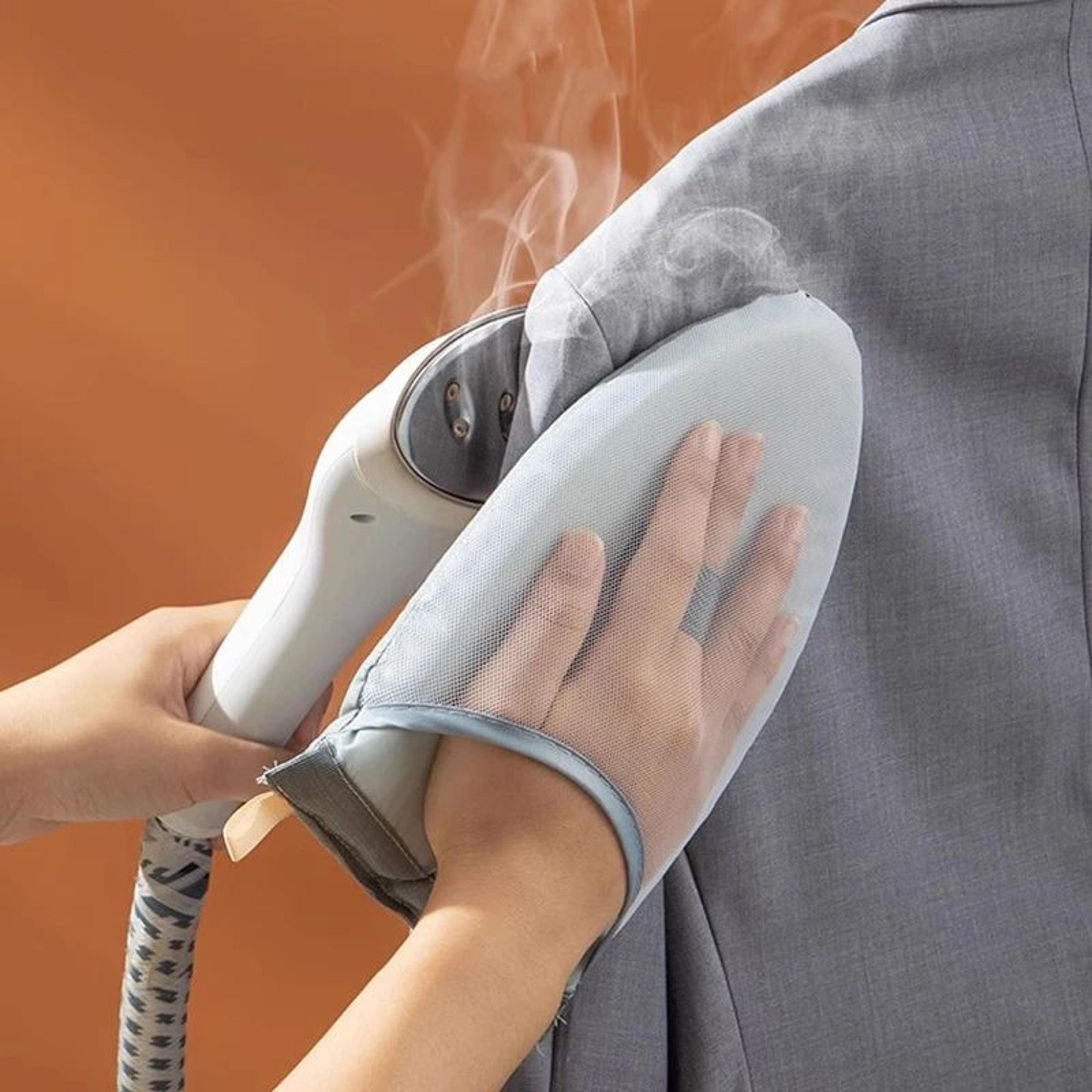 portable heat-resistant mini ironing pad glove for clothes & sleeves