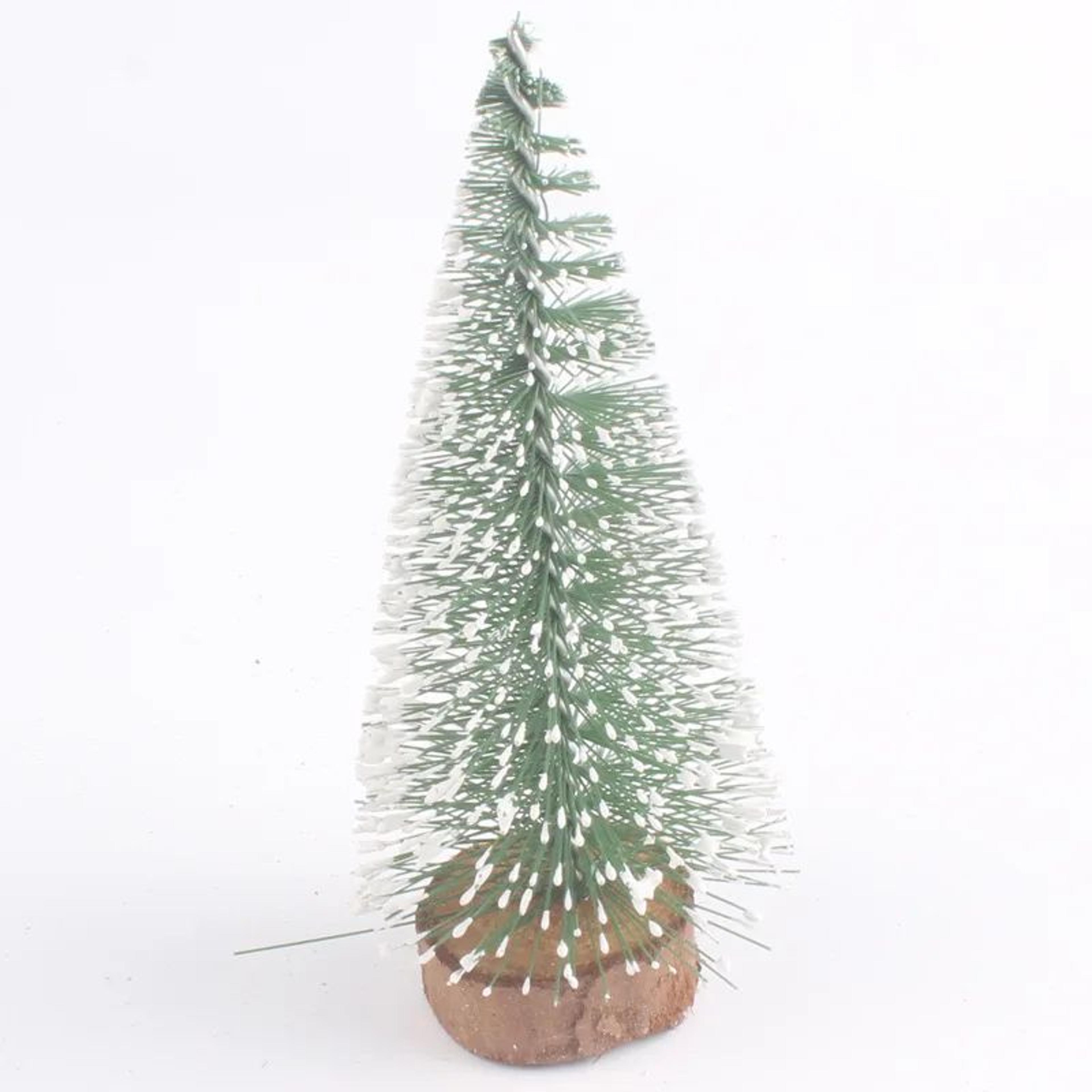 snow flocked mini christmas trees – diy miniature pine decorations for holiday displays