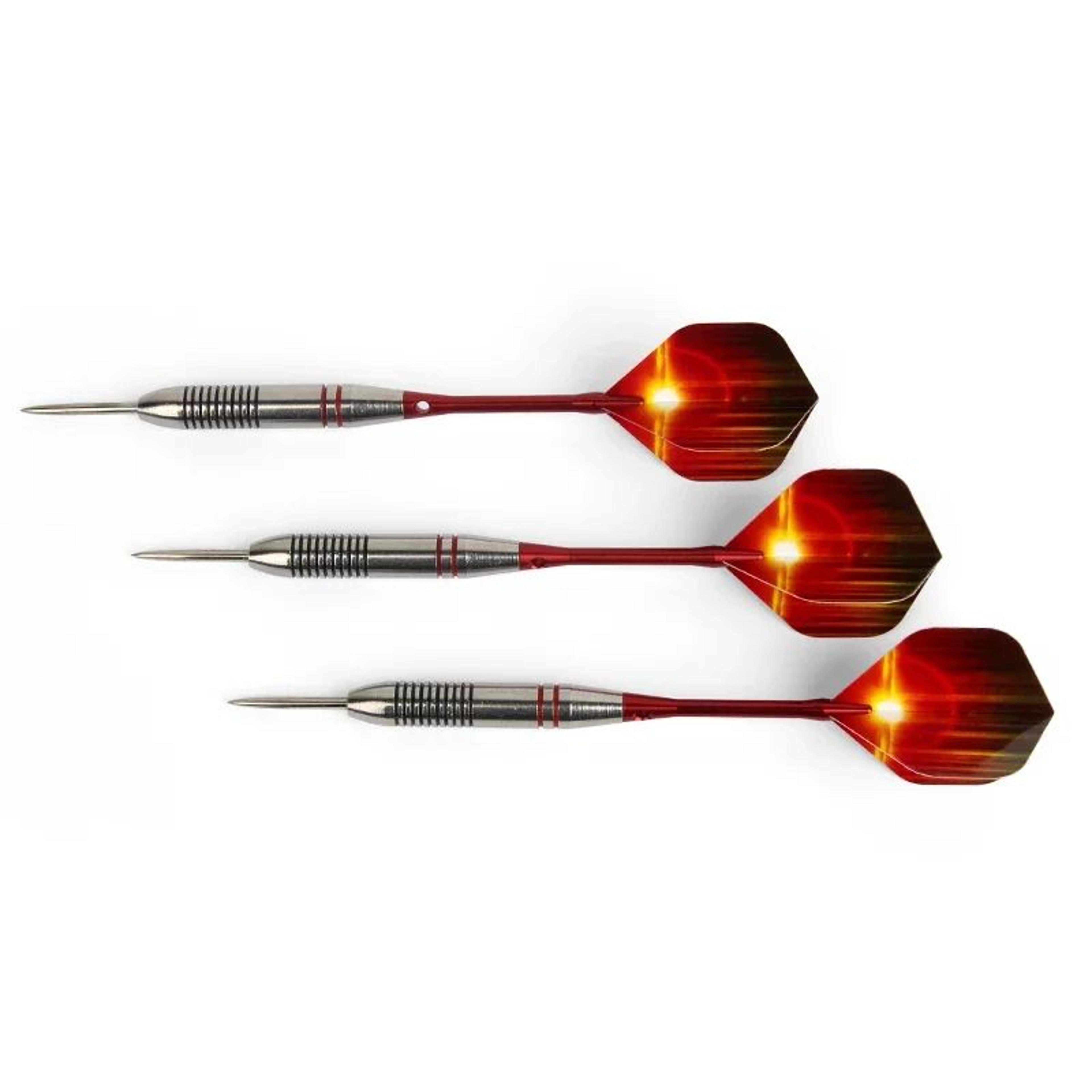 professional steel tip dart set – high precision darts with aluminum shafts & flights