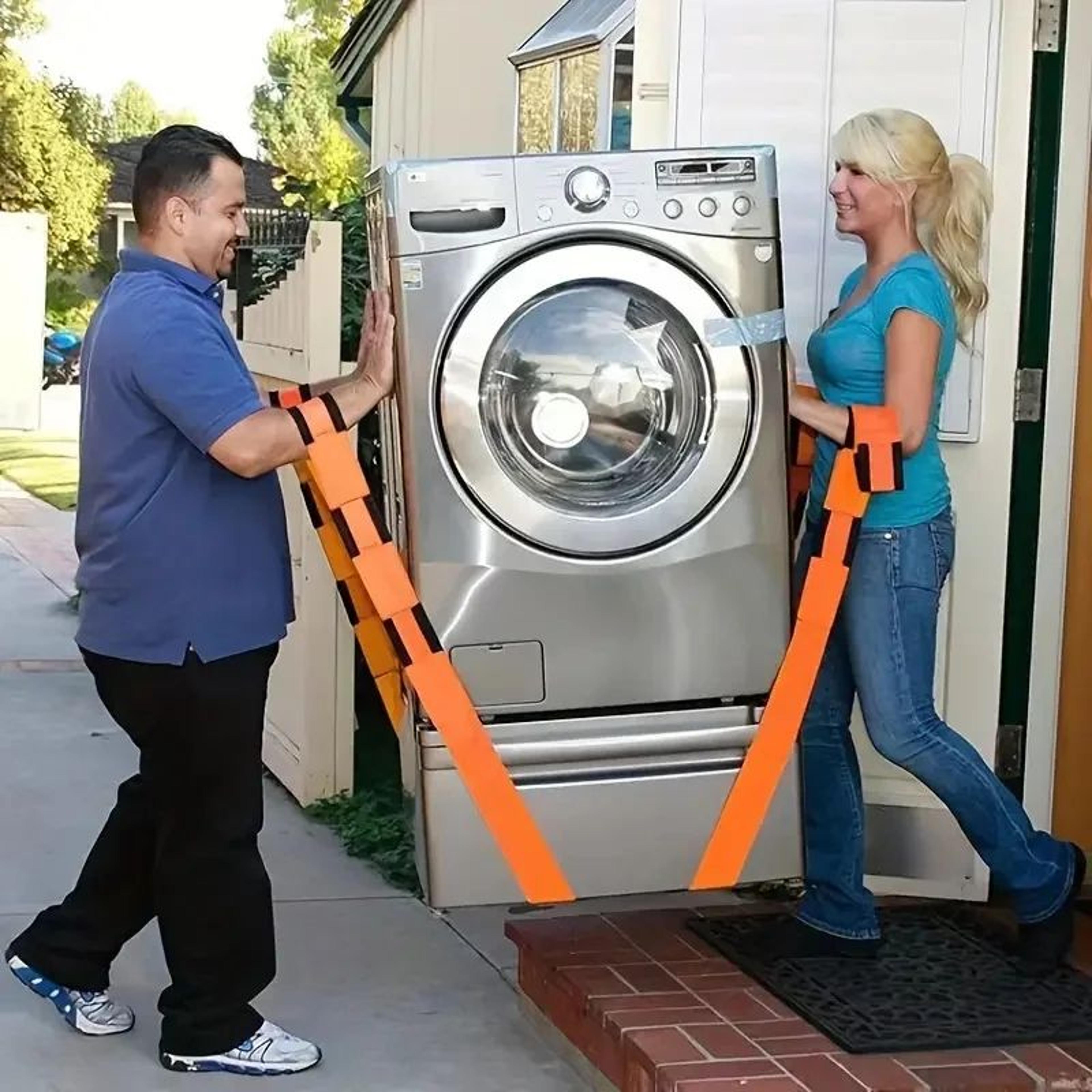 heavy-duty furniture lifting straps – adjustable moving & carrying straps for safe heavy object handling