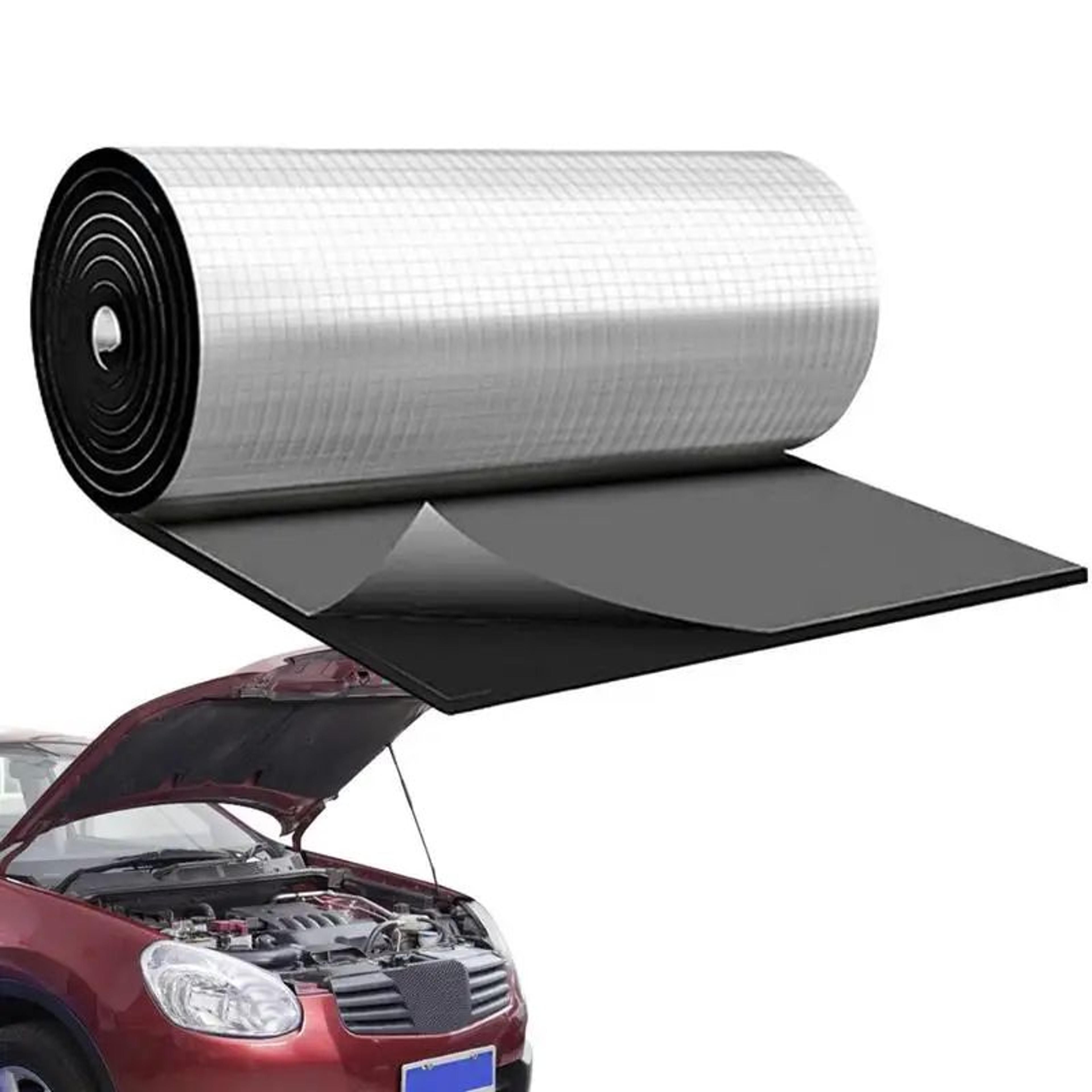 self-adhesive car sound deadening mat – heat & noise insulation pad for hood, doors & roof (5–20mm)