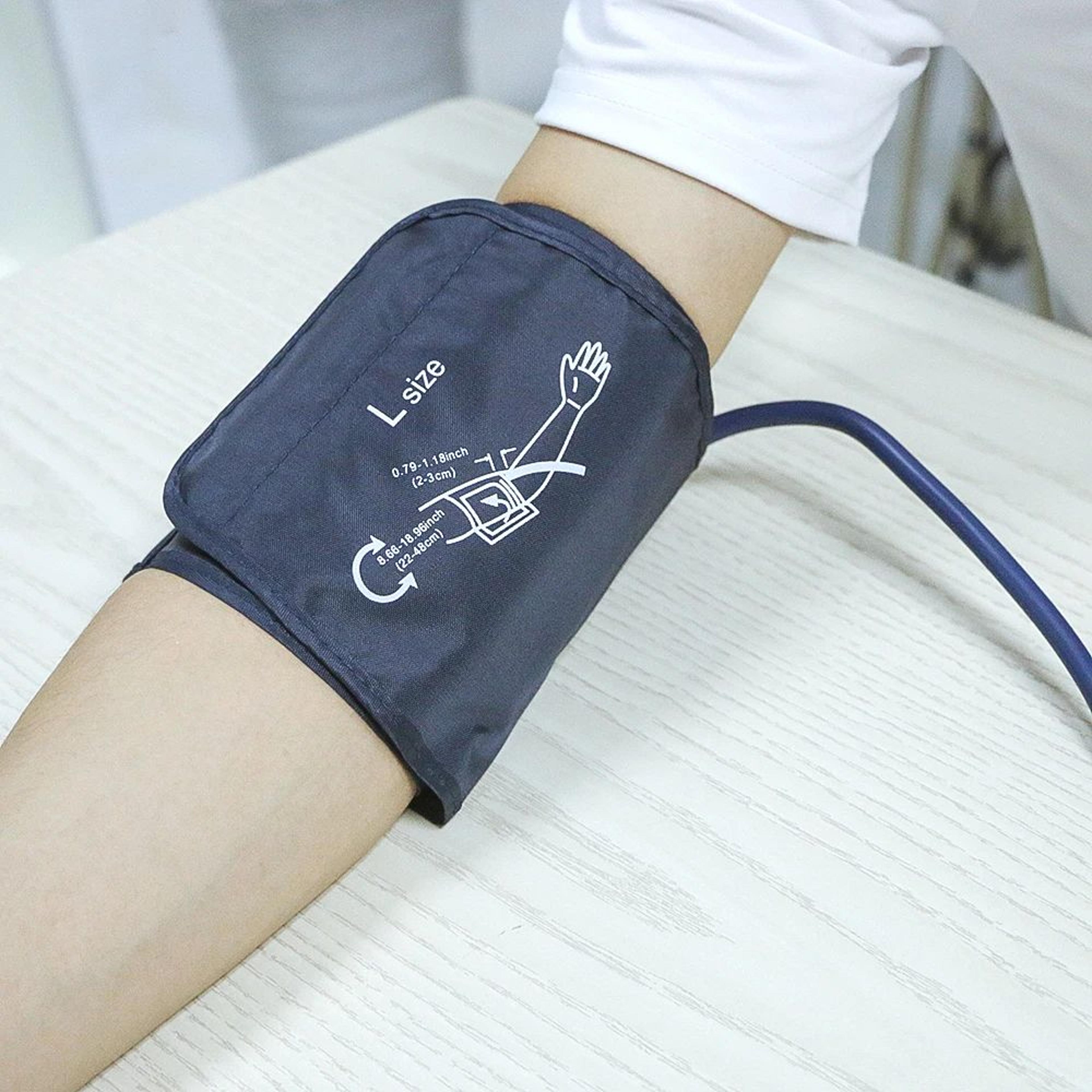 adjustable blood pressure cuff 8.66–12.6 in, 8.66–18.9 in – universal arm cuff for digital bp monitor