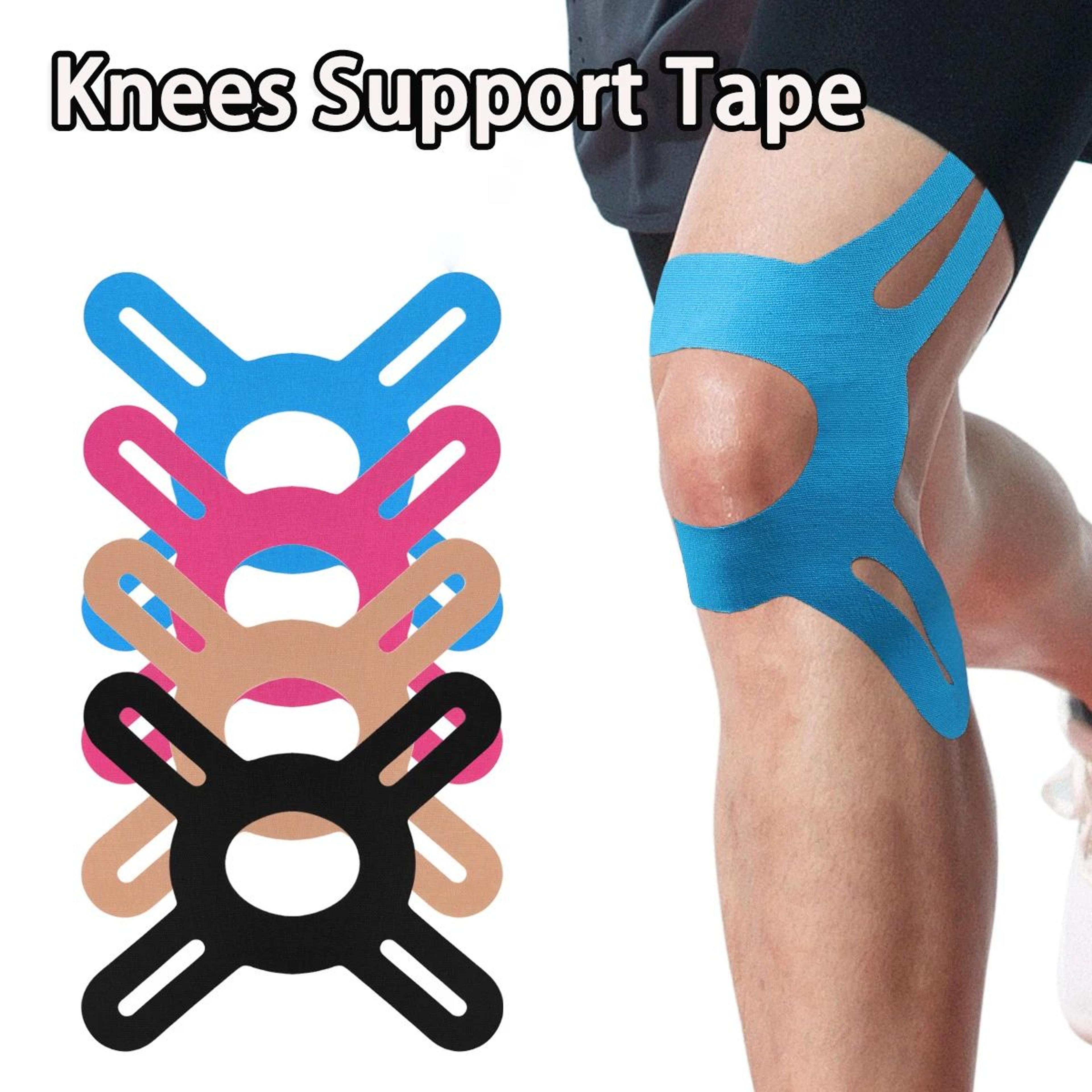 professional kinesiology knee tape – pre-cut y-shape muscle support tape for pain relief & sports recovery