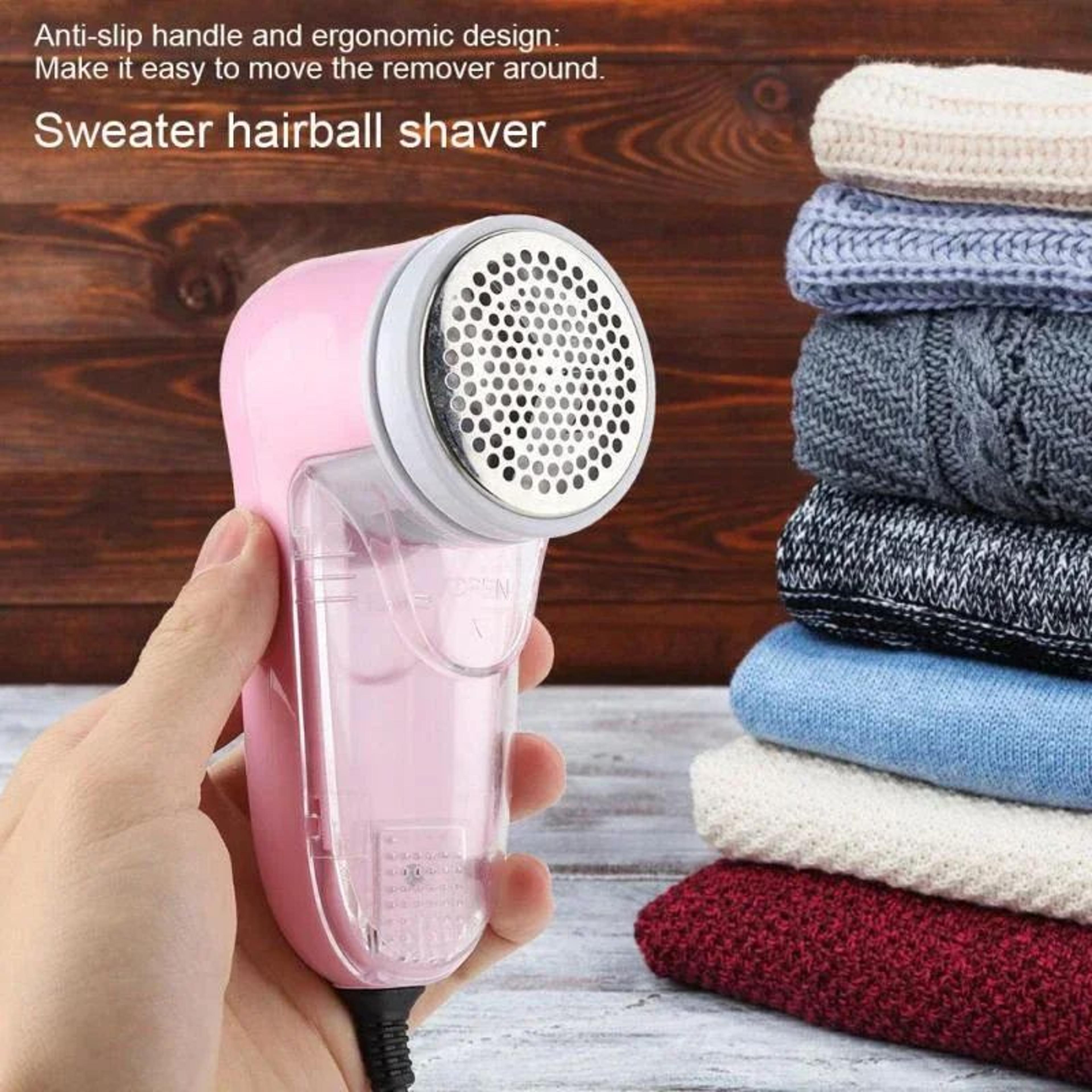 portable electric fabric shaver & lint remover – usb rechargeable sweater defuzzer for clothes, upholstery & travel