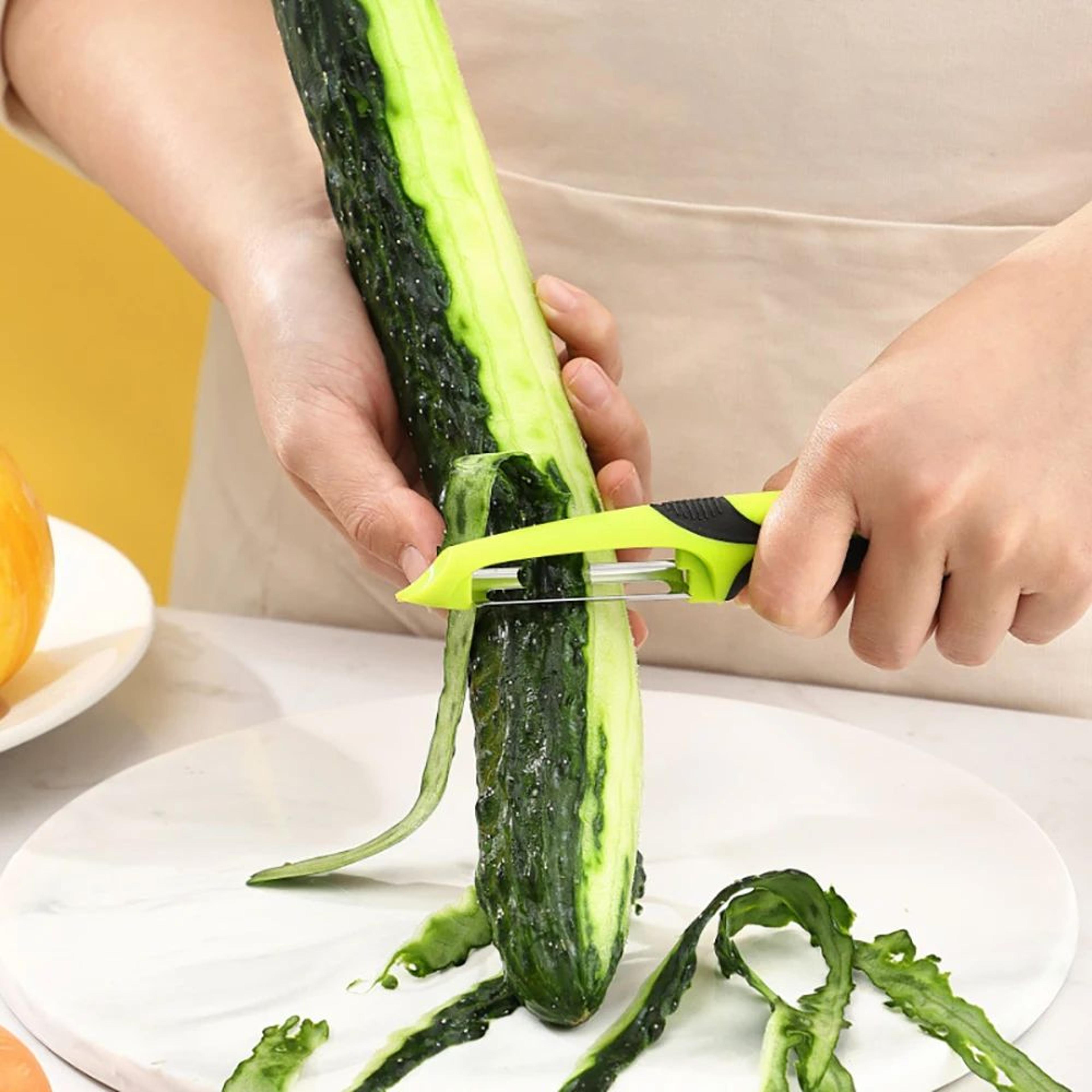 anti-slip vegetable peeler – multi-purpose fruit & potato peeler tool for kitchen prep