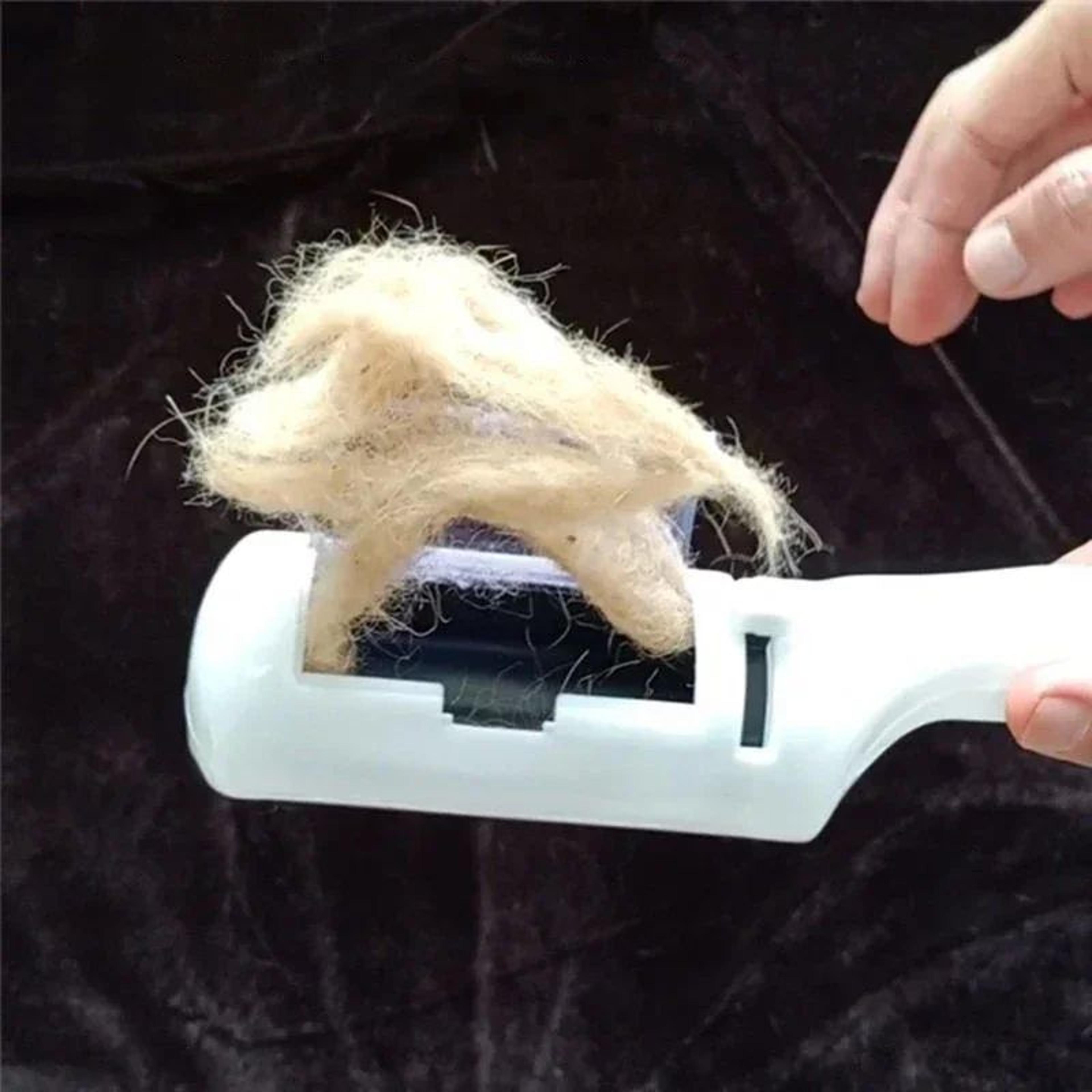 reusable pet hair remover brush – multi-surface lint & fur cleaner for clothes, furniture & home
