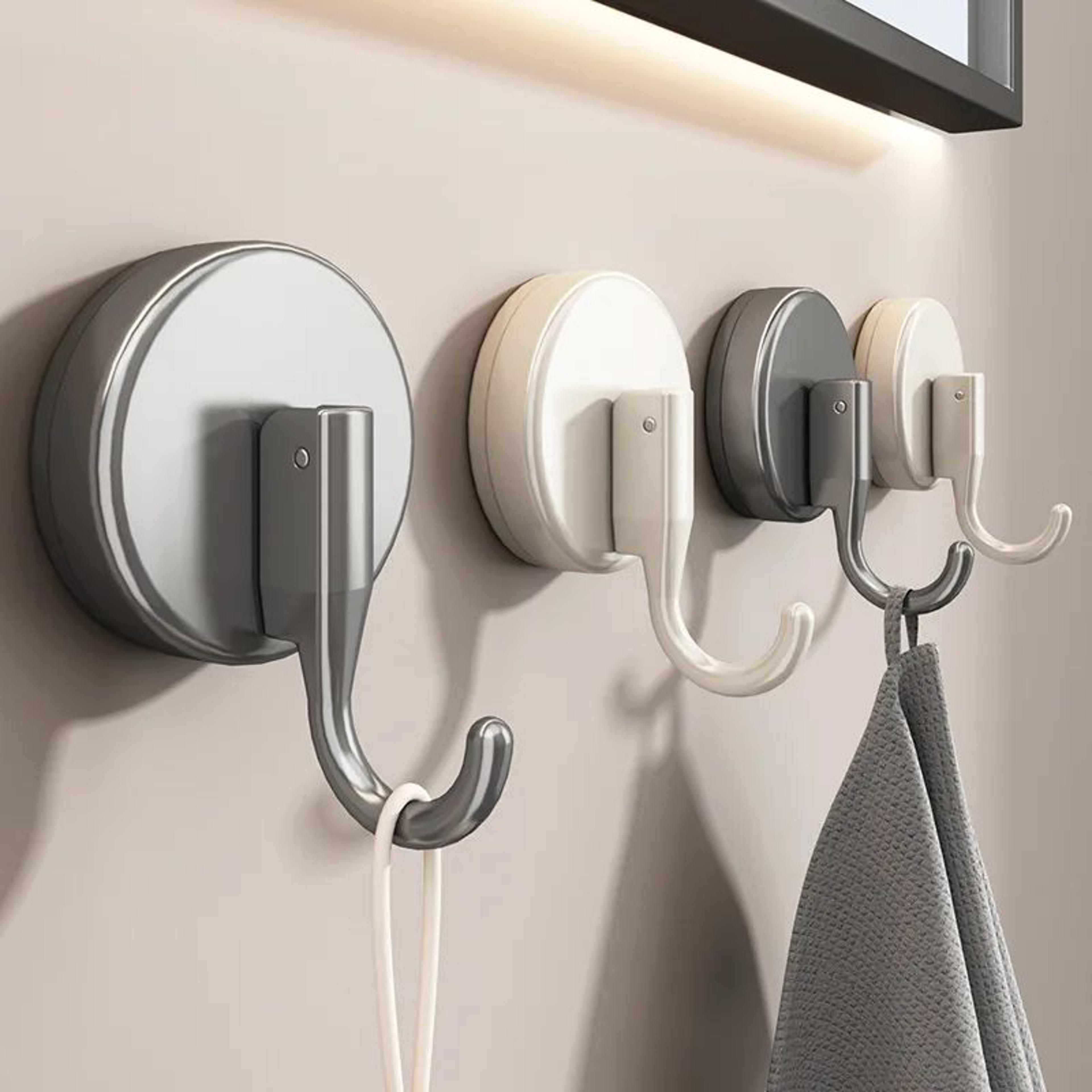 waterproof suction cup wall hook – heavy-duty rustproof towel & shower hook for bathroom & kitchen