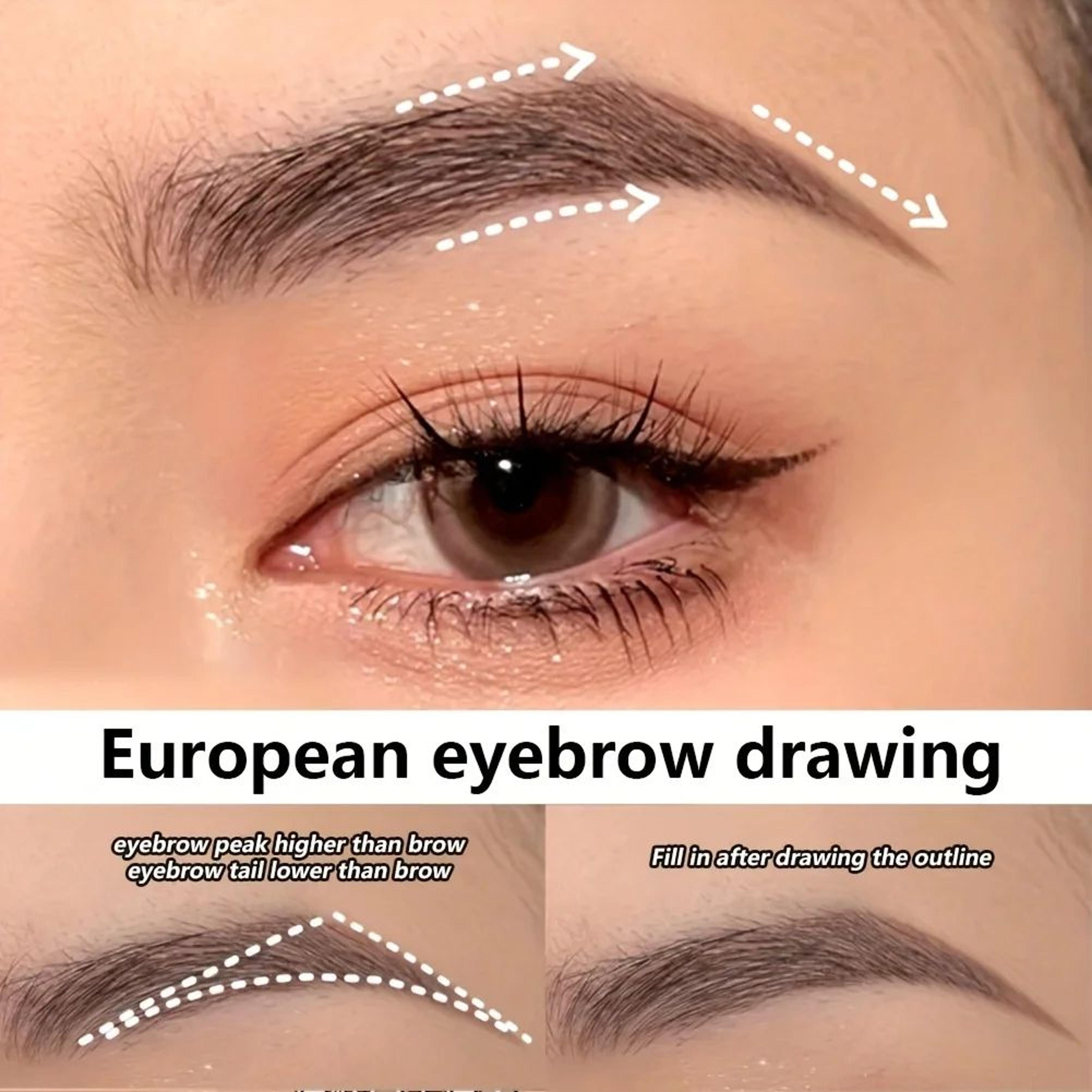 browdefine ultra-fine eyebrow pen – waterproof smudge-proof liquid brow pencil with hair-like strokes