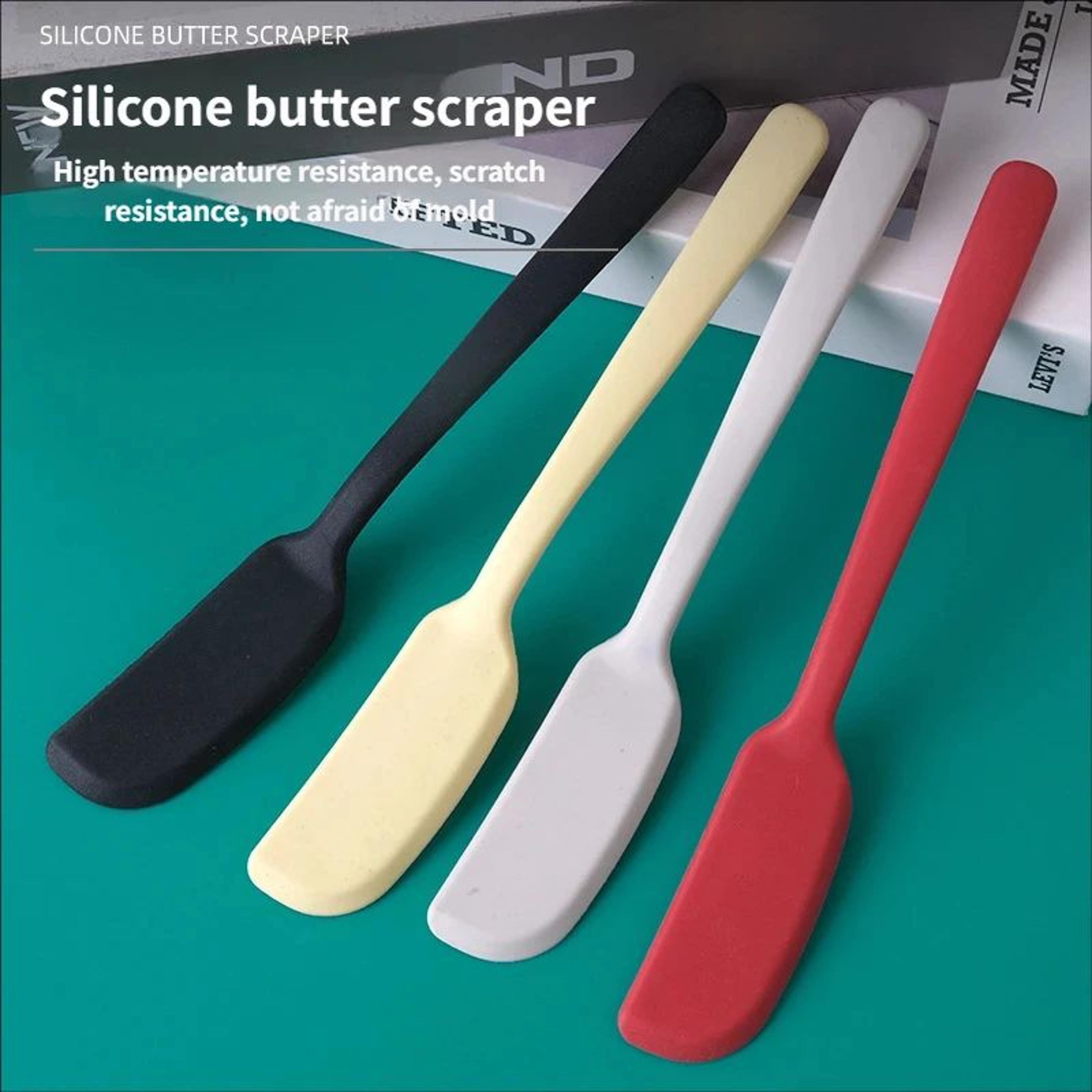 flexibake silicone spatula – heat-resistant non-stick bpa-free butter scraper for baking & cooking