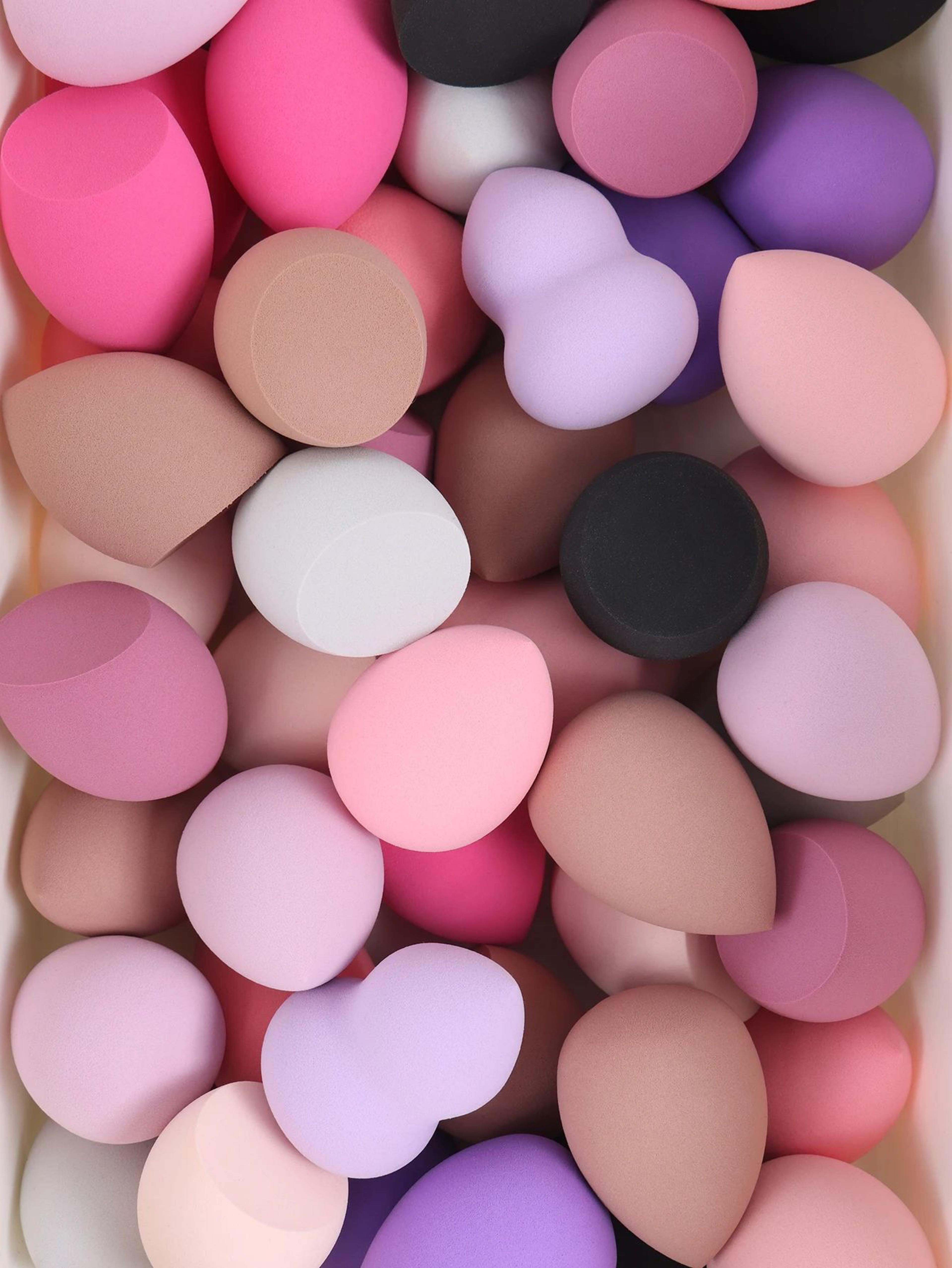makeup beauty sponge set – soft blending foundation sponges for liquid, cream & powder