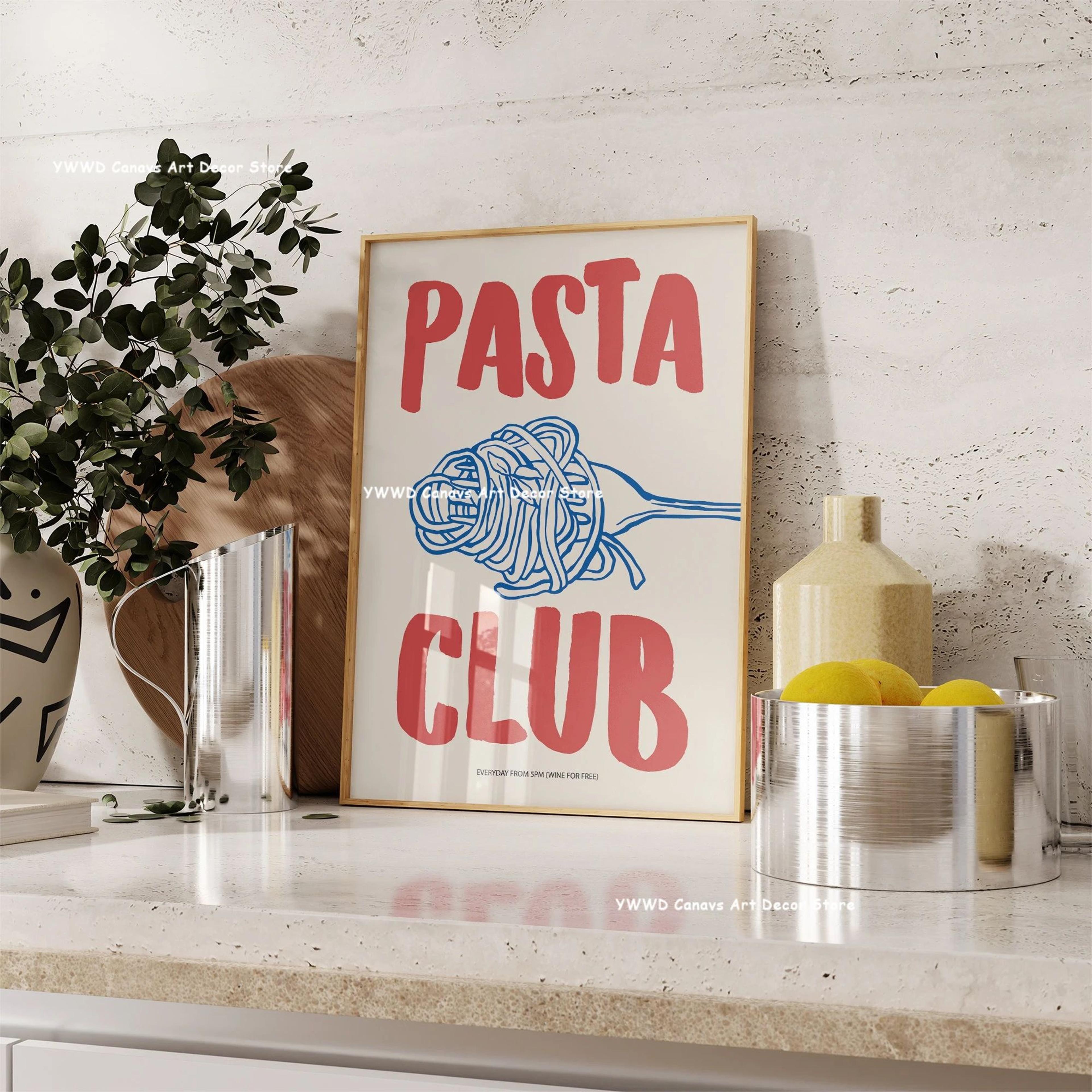 bon appetit kitchen canvas poster – coffee espresso typography wall art for dining room decor