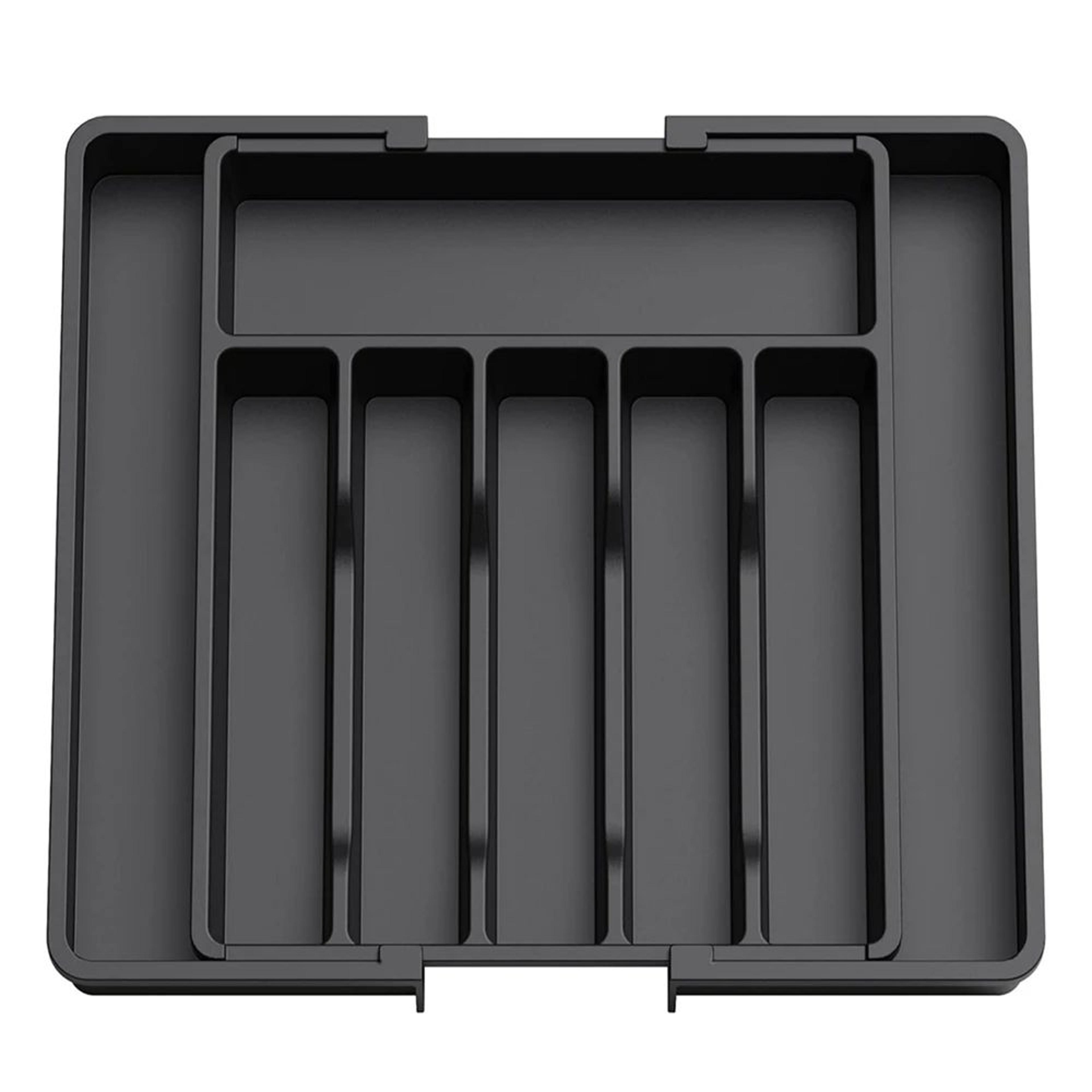 lmetjma expandable silverware organizer tray adjustable kitchen drawer cutlery holder