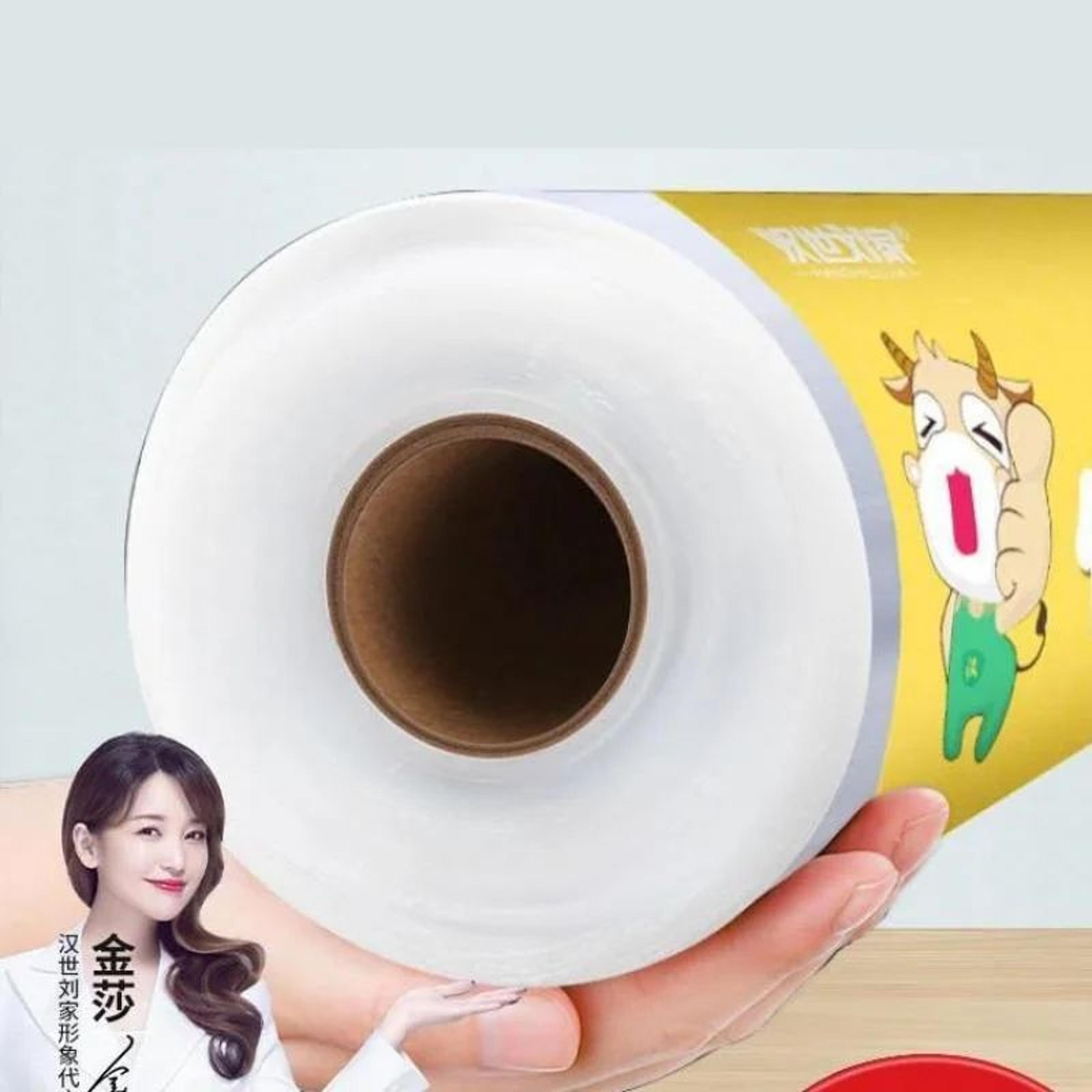 pe fresh-keeping food wrap roll – high-temperature resistant kitchen plastic cling film food cover