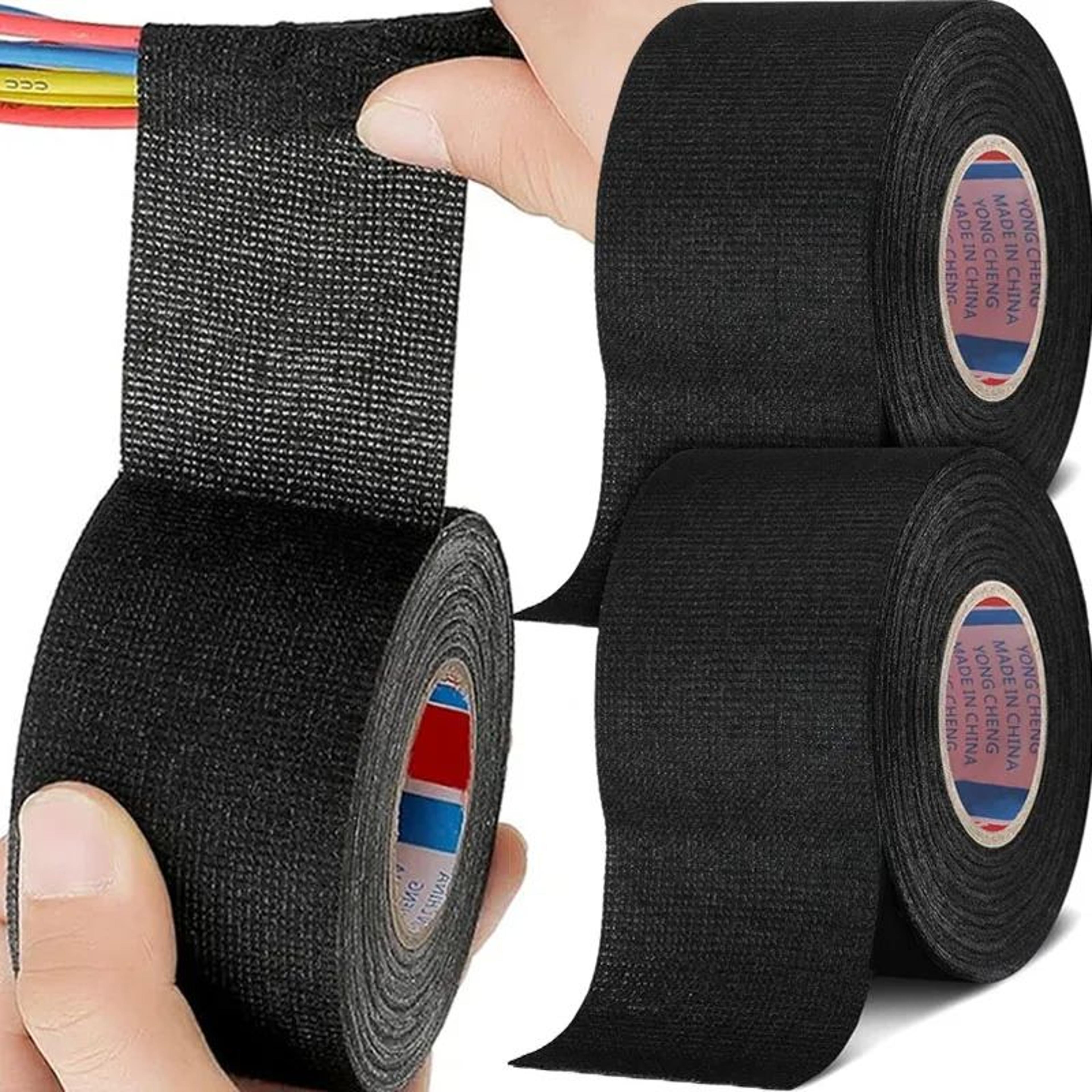 heat-resistant flame retardant wiring harness tape – waterproof polyester electrical cloth tape for car cable protection