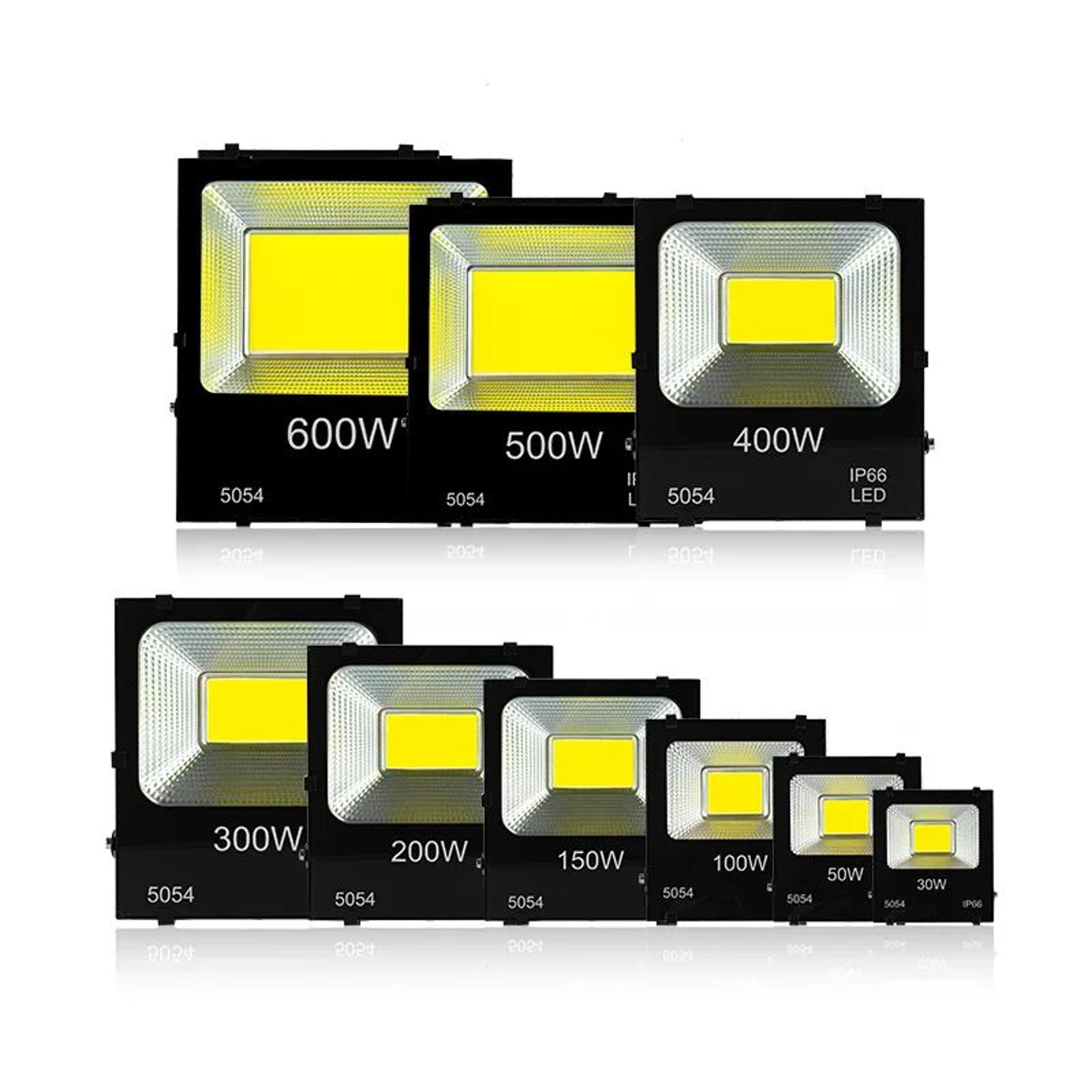 outdoor led flood light waterproof security spotlight – 10w, 20w, 30w, 50w, 70w, 100w & 200w garden, garage & stadium l