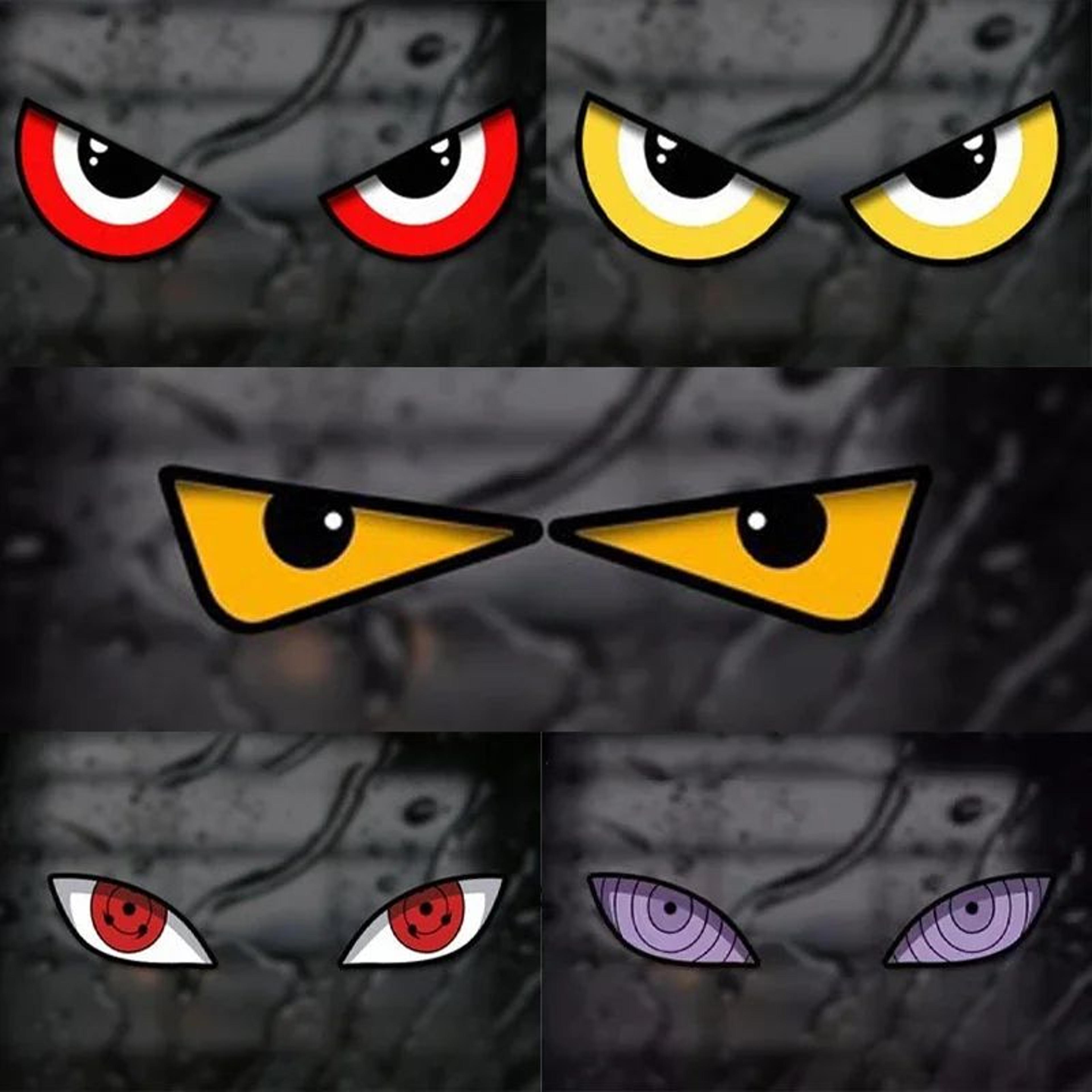 reflective devil's eye car sticker – funny universal decal for cars, motorcycles, helmets, bikes & auto accessories