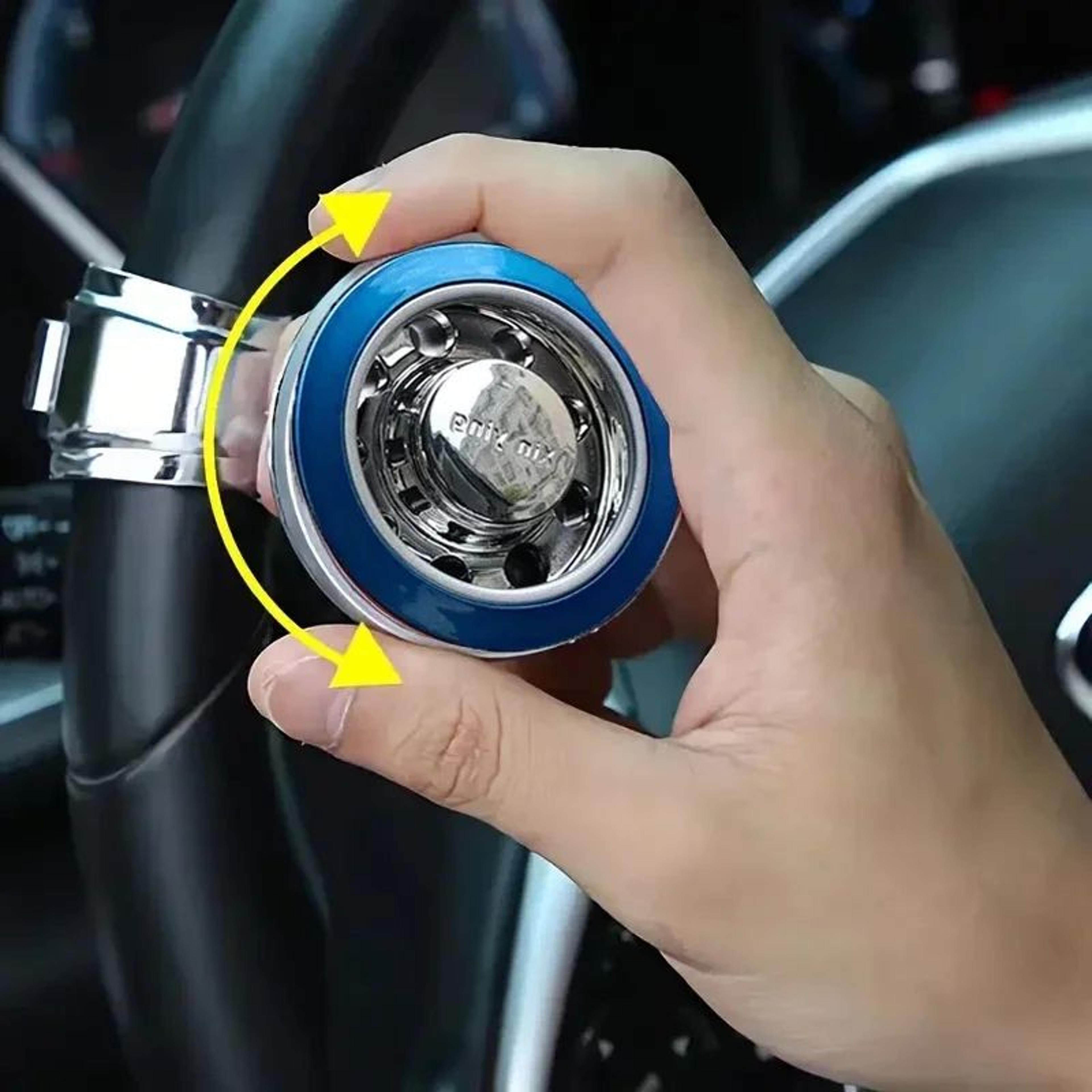 universal steering wheel power ball spinner knob – anti-slip bearing steering booster for cars, trucks, suvs & rvs