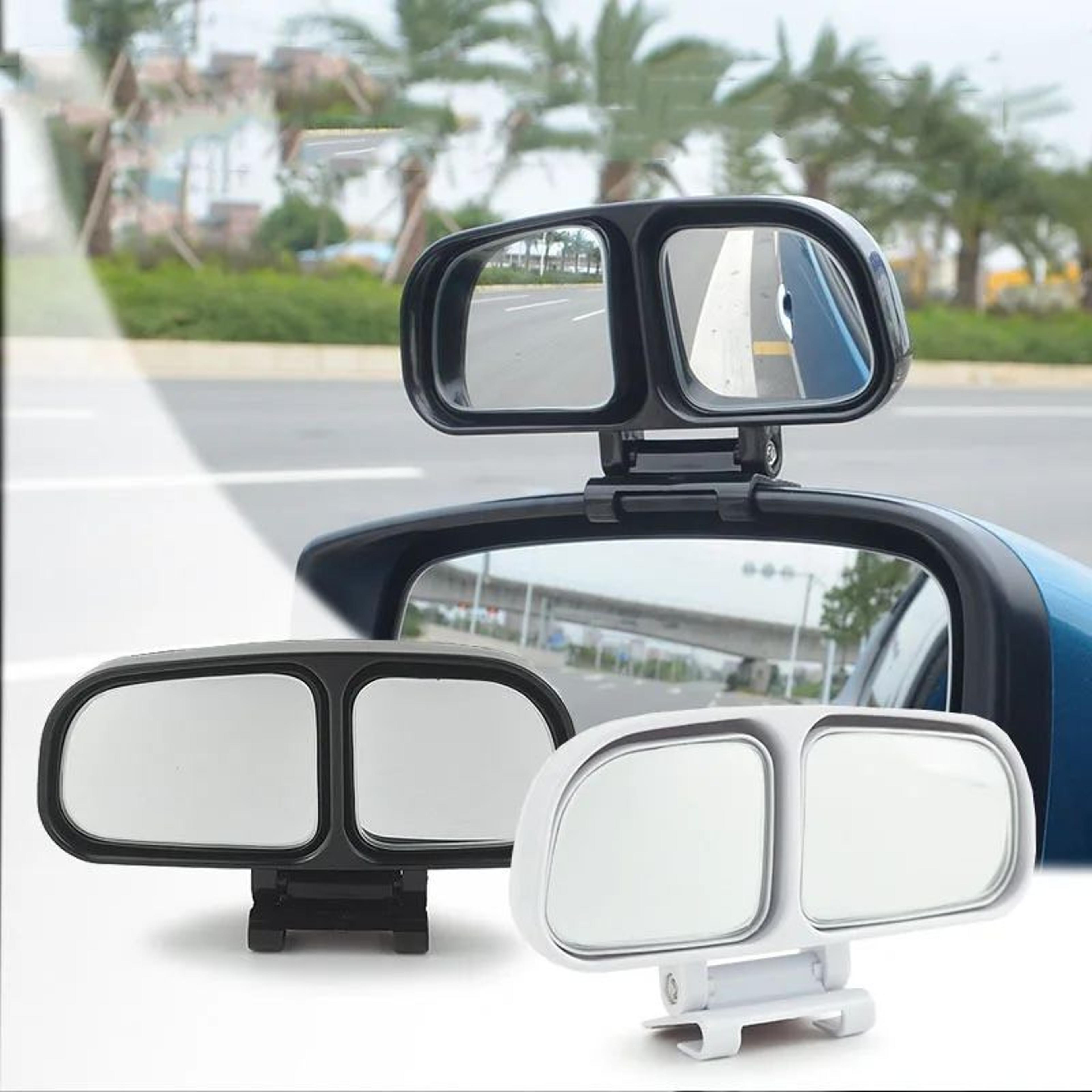 360° adjustable blind spot mirror – wide-angle convex rearview mirror for left & right car side mirrors