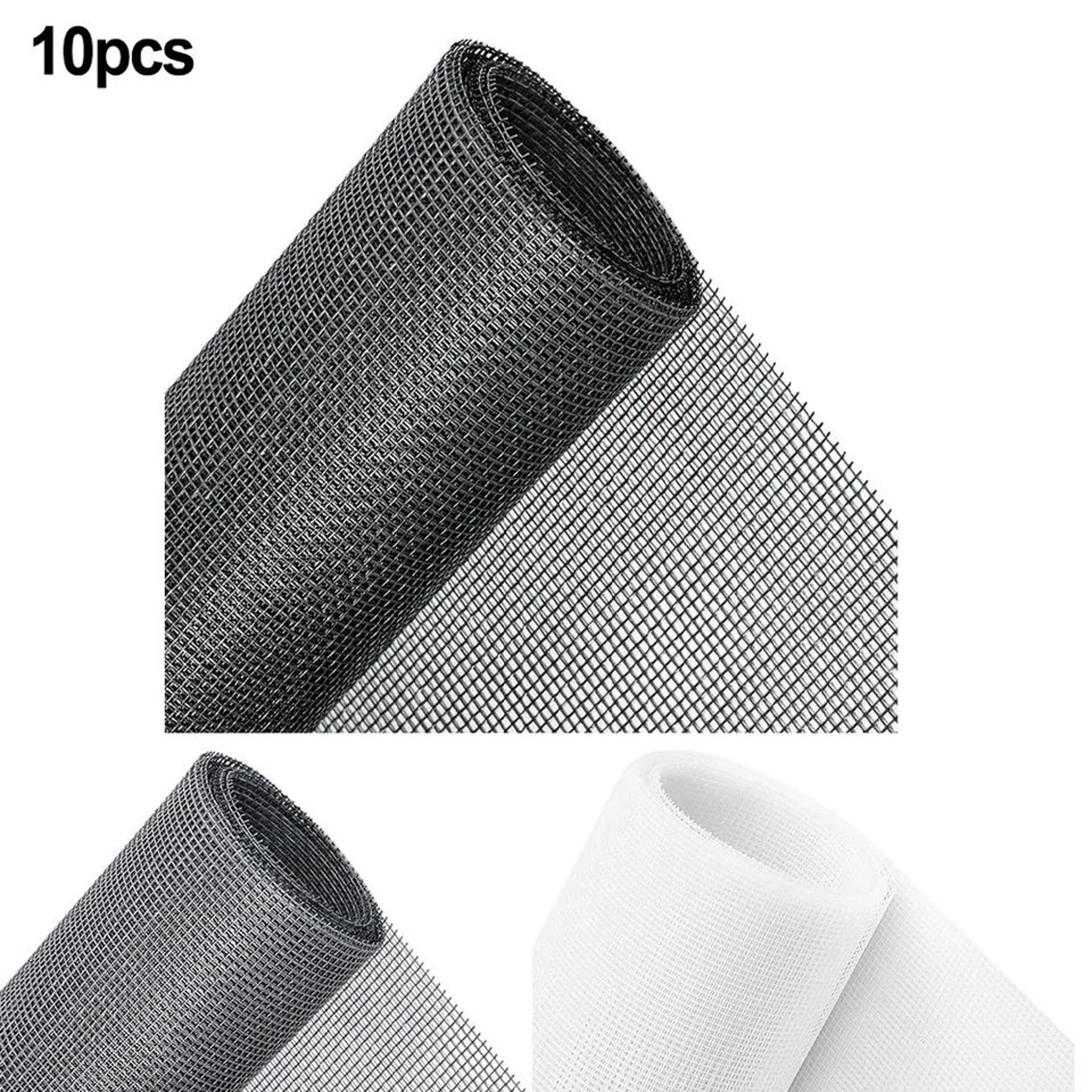 10 pcs flower pot mesh pad – fiberglass bonsai drainage hole screen net for planters, pots & root protection