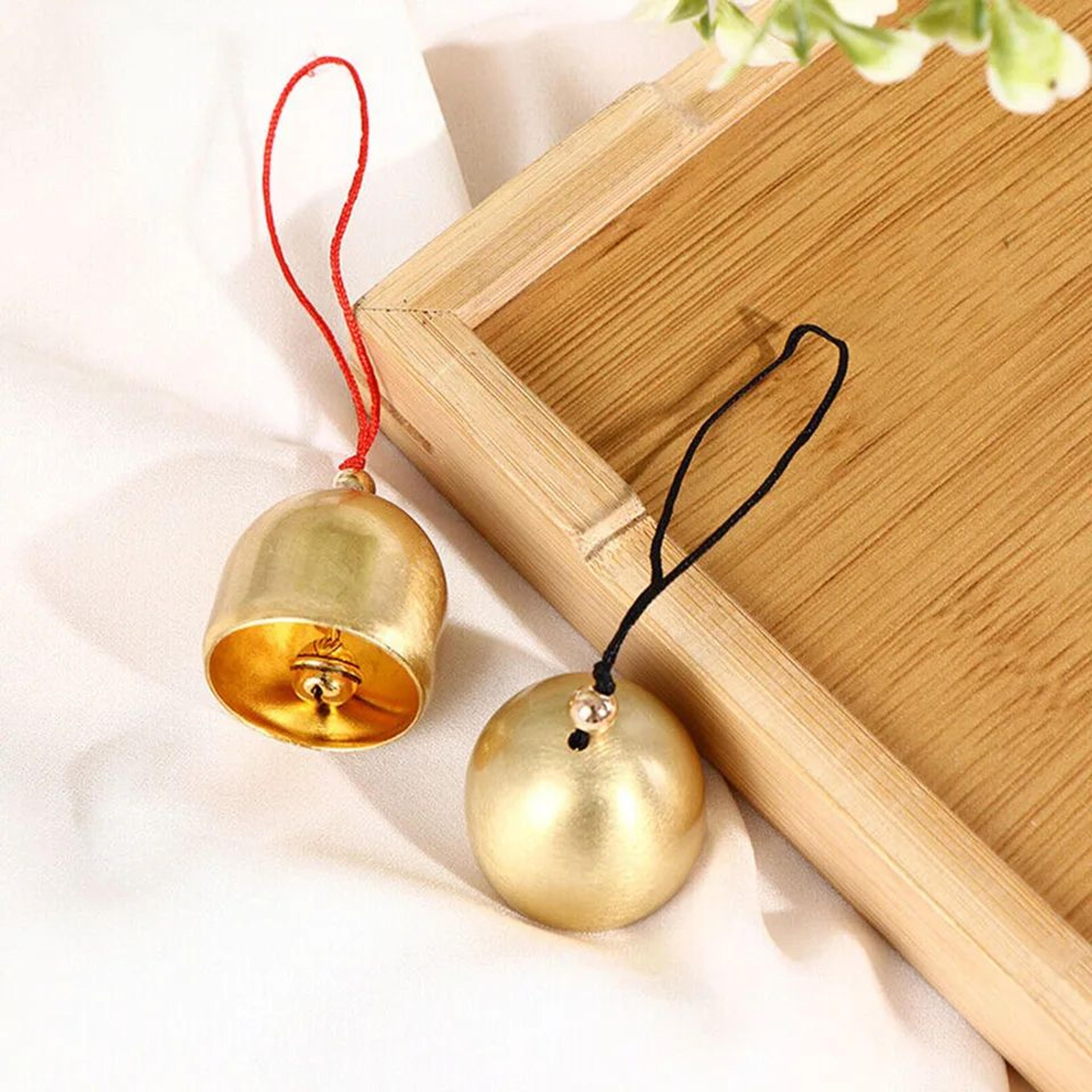 copper bells outdoor metal wind chime pendant – alloy hanging door bell for garden, patio, home, wedding & christmas dec