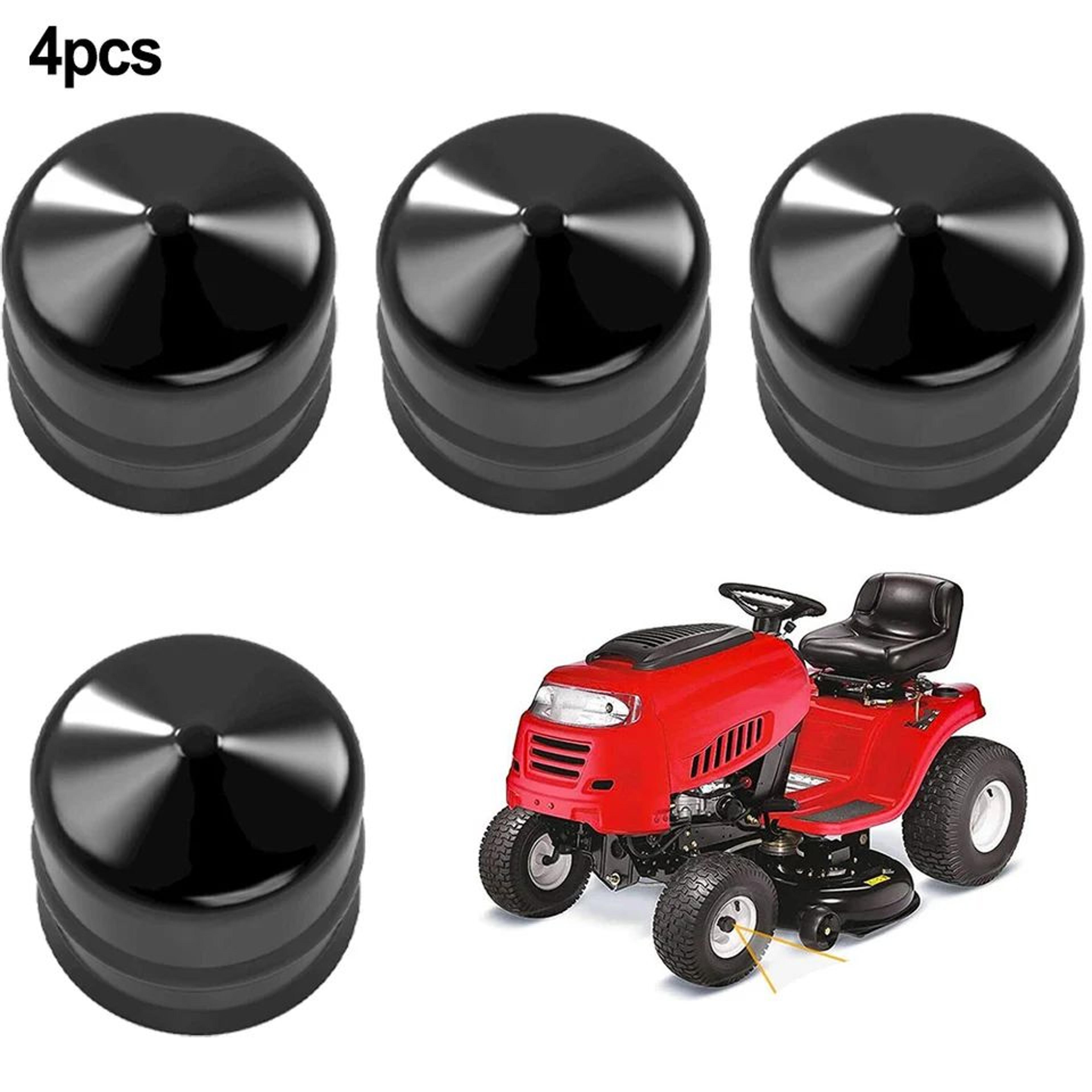 4pcs lawn tractor axle cap 532104757 – front wheel hub cover replacement for craftsman, husqvarna & riding mowers