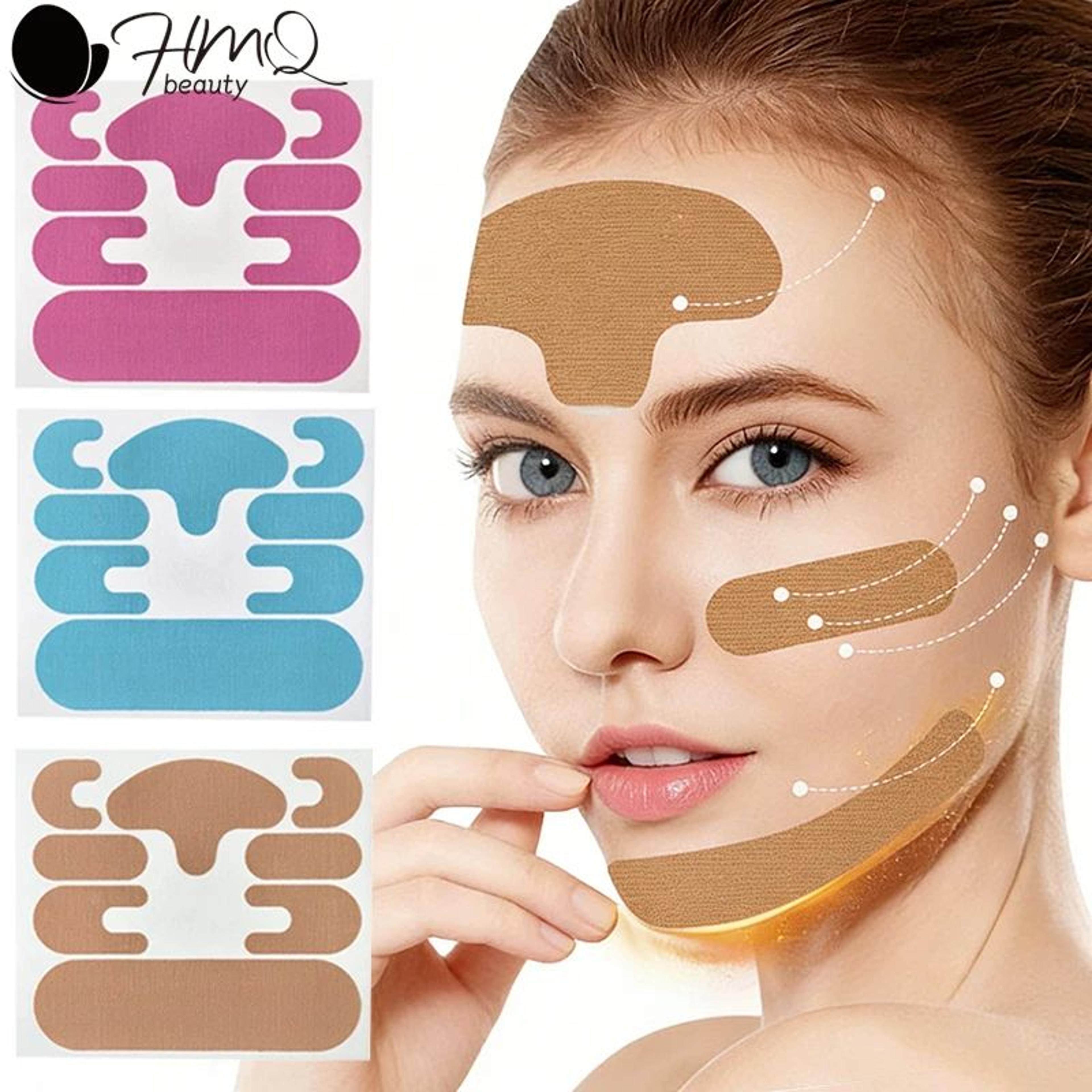 32pcs reusable anti-wrinkle face patches – silicone forehead, neck & face lifting pads for smooth skin care