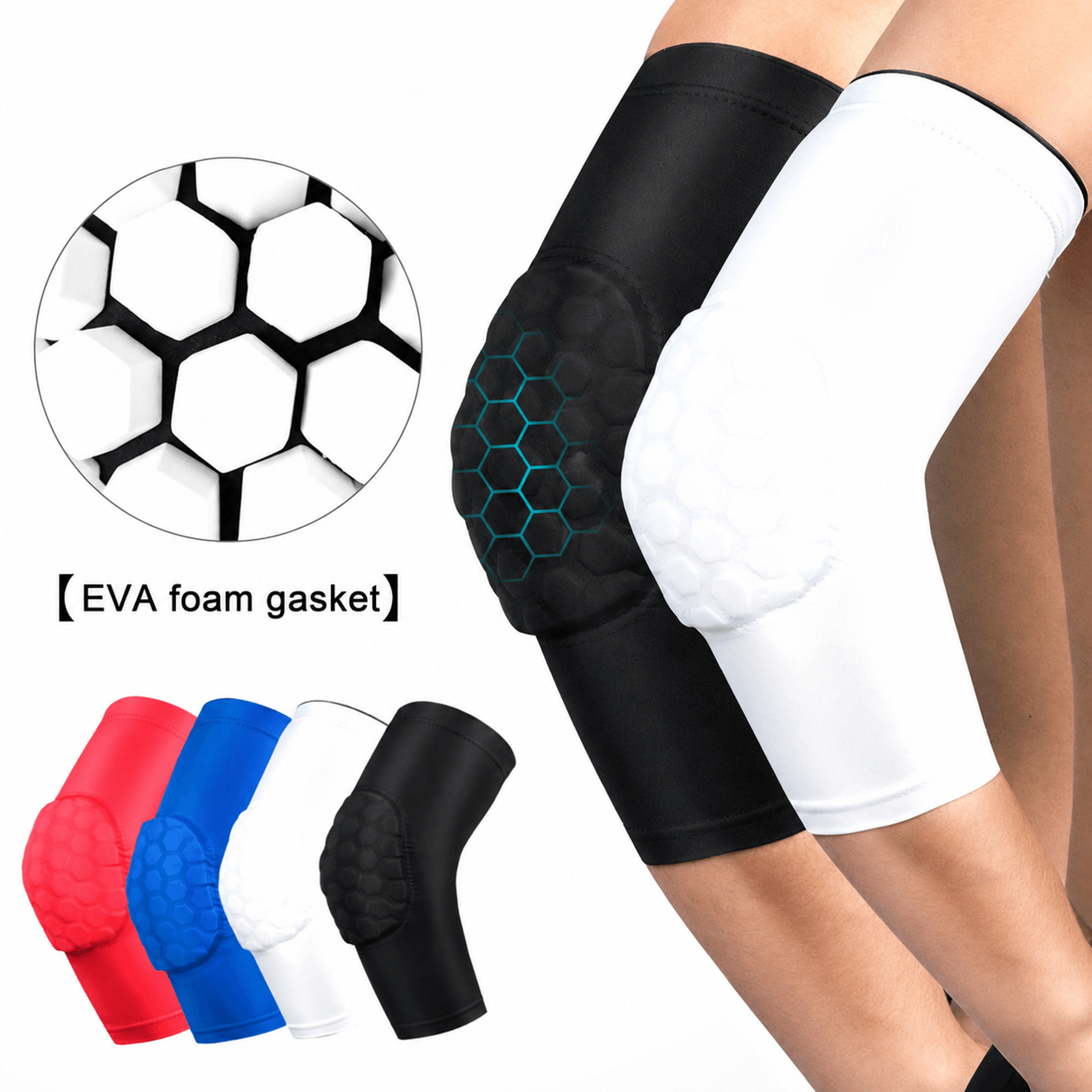 1pc sports elbow support sleeve with honeycomb padding – breathable compression arm guard for basketball, cycling & runn