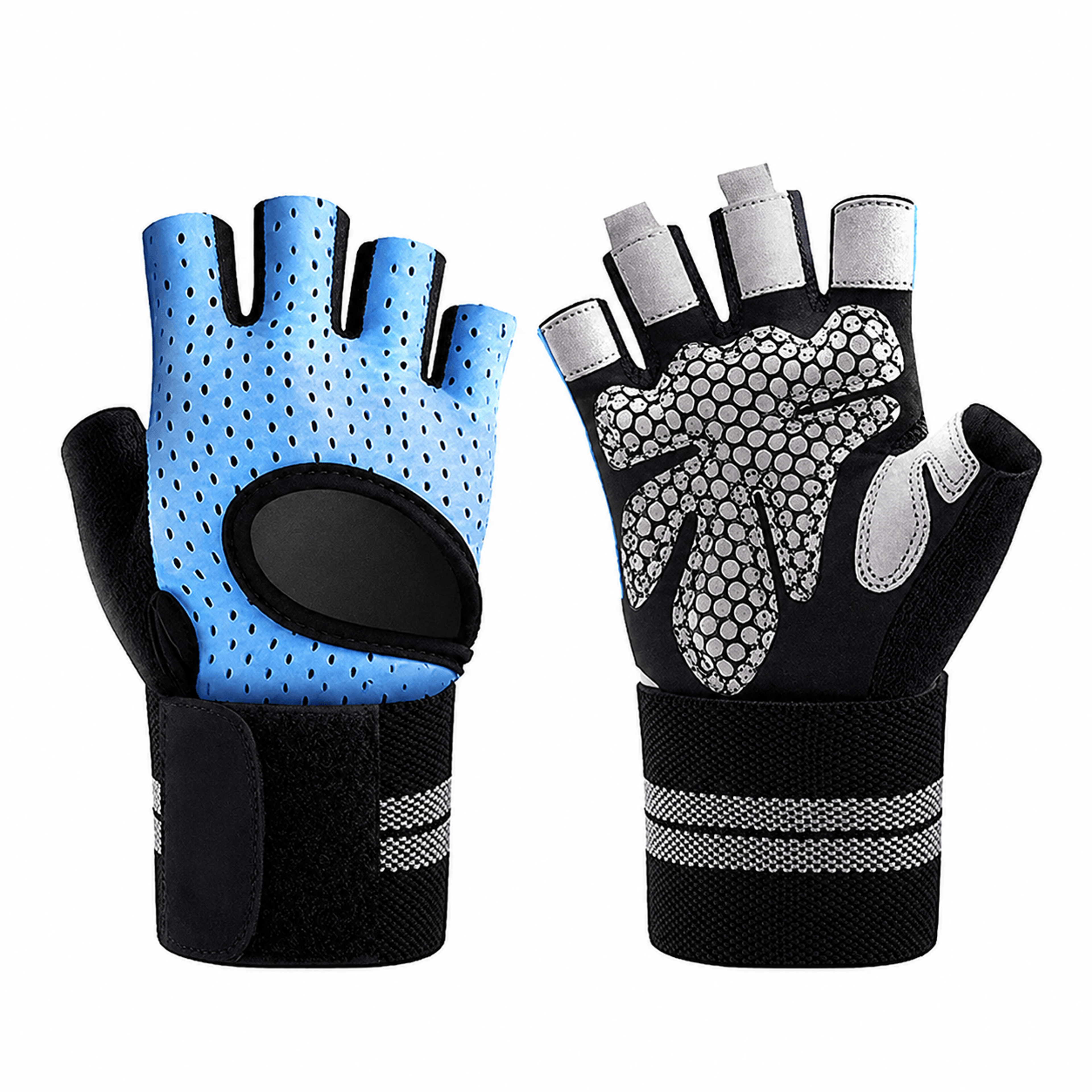 weightlifting gym gloves with wrist support – full palm workout gloves for men & women crossfit fitness training