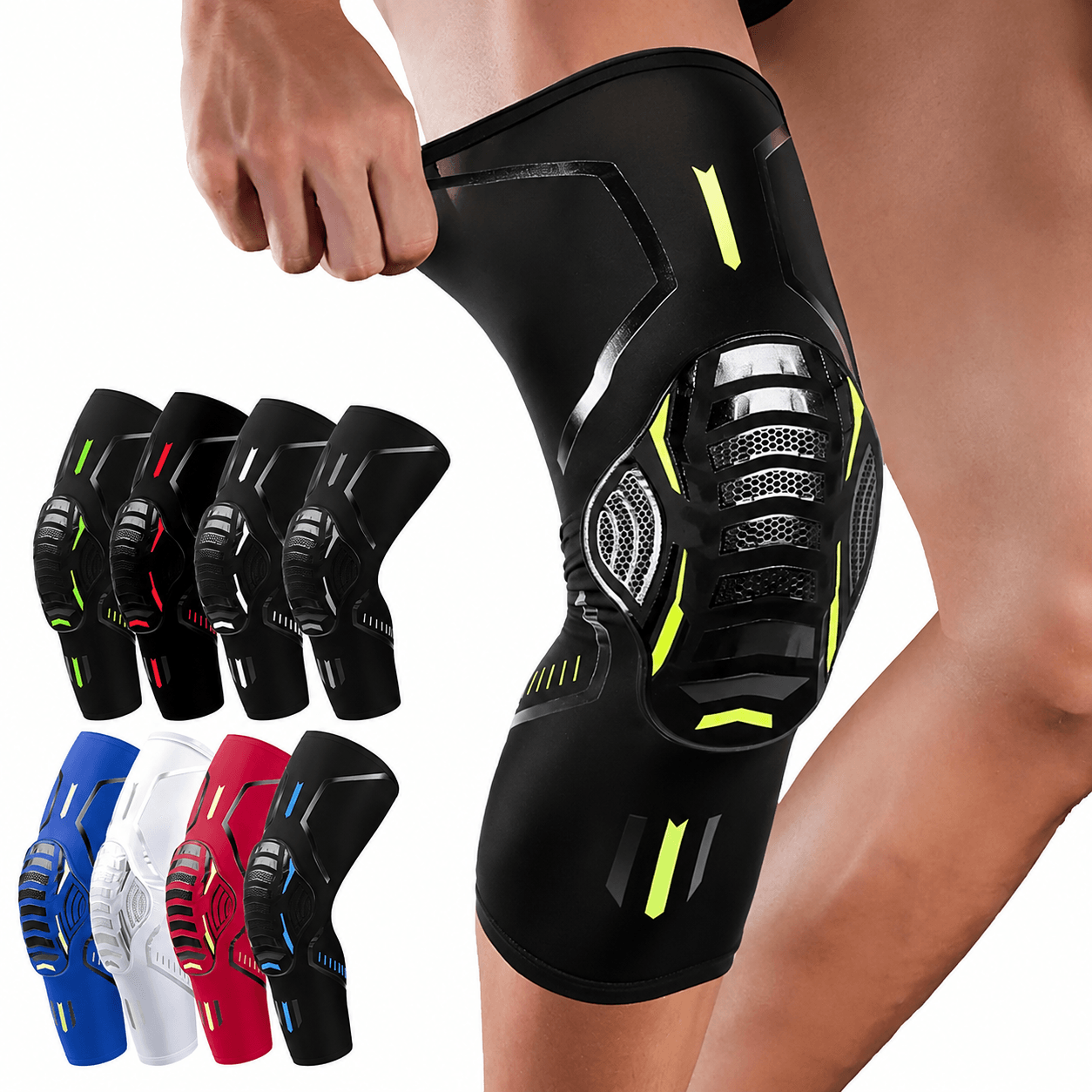 knee high compression socks open toe – medical support stockings for varicose veins men & women