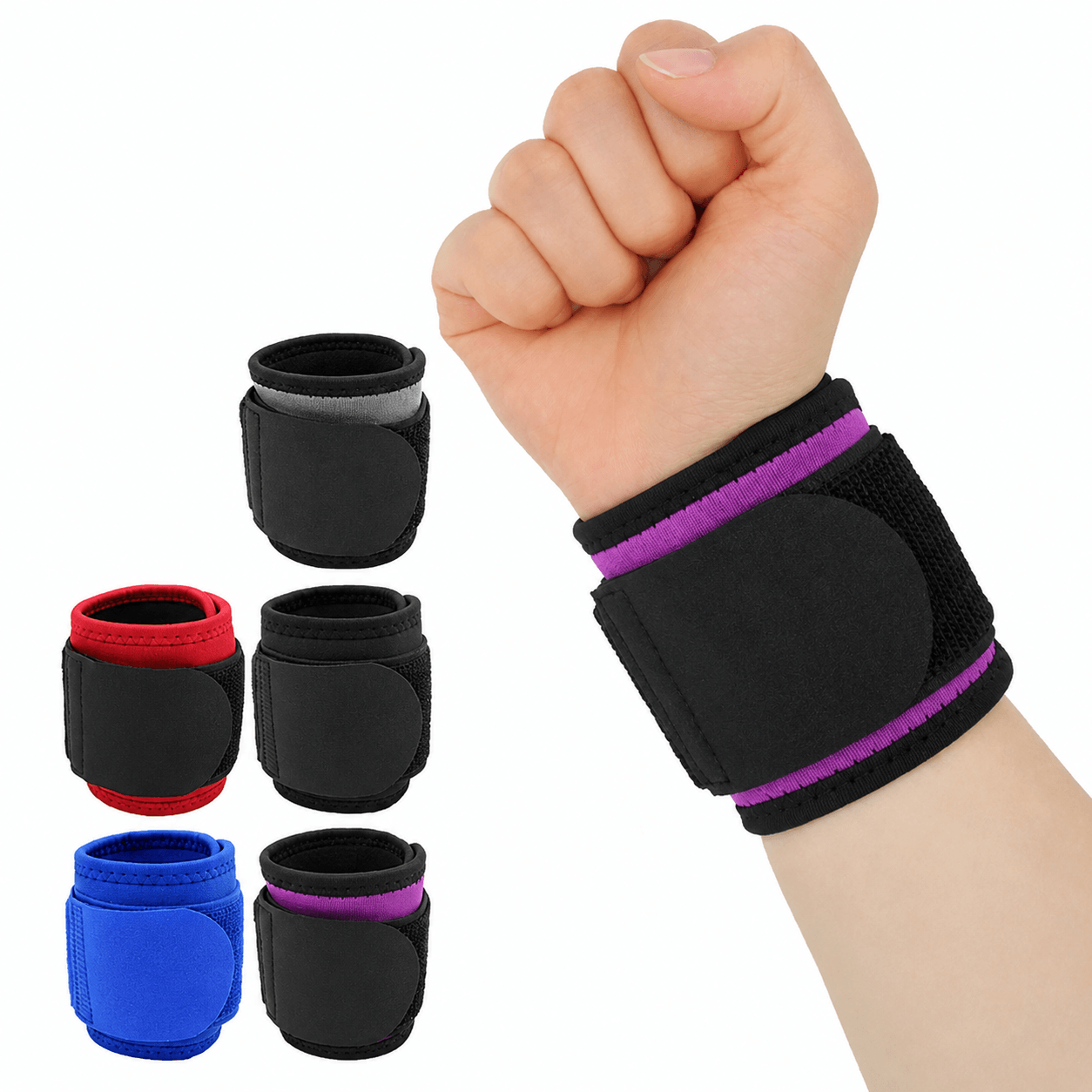 1pc adjustable wrist support brace – gym wrist wrap for men & women weightlifting, fitness & sports protection
