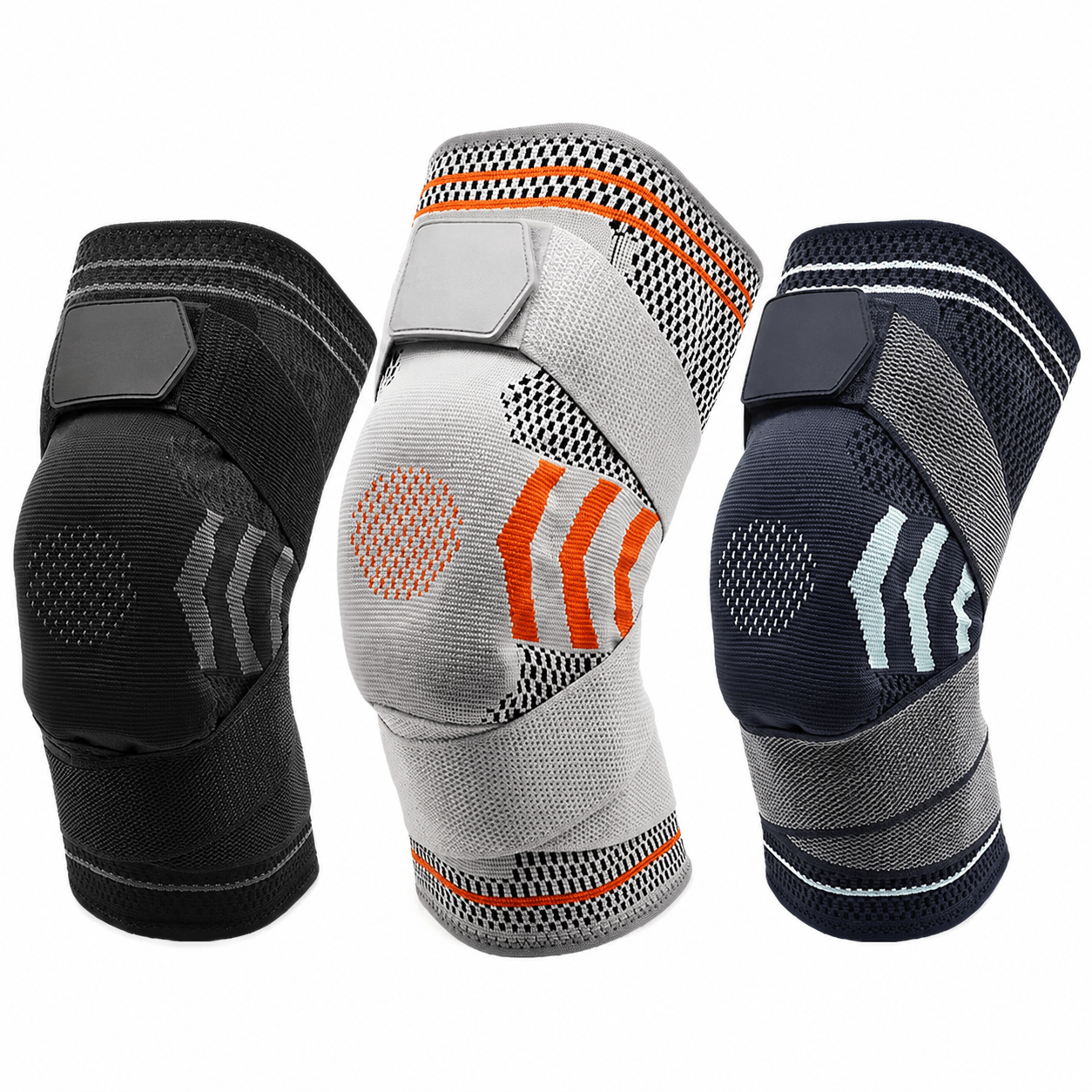 1pc adjustable knee brace support – compression sleeve for meniscus tear, arthritis & sports knee pain relief
