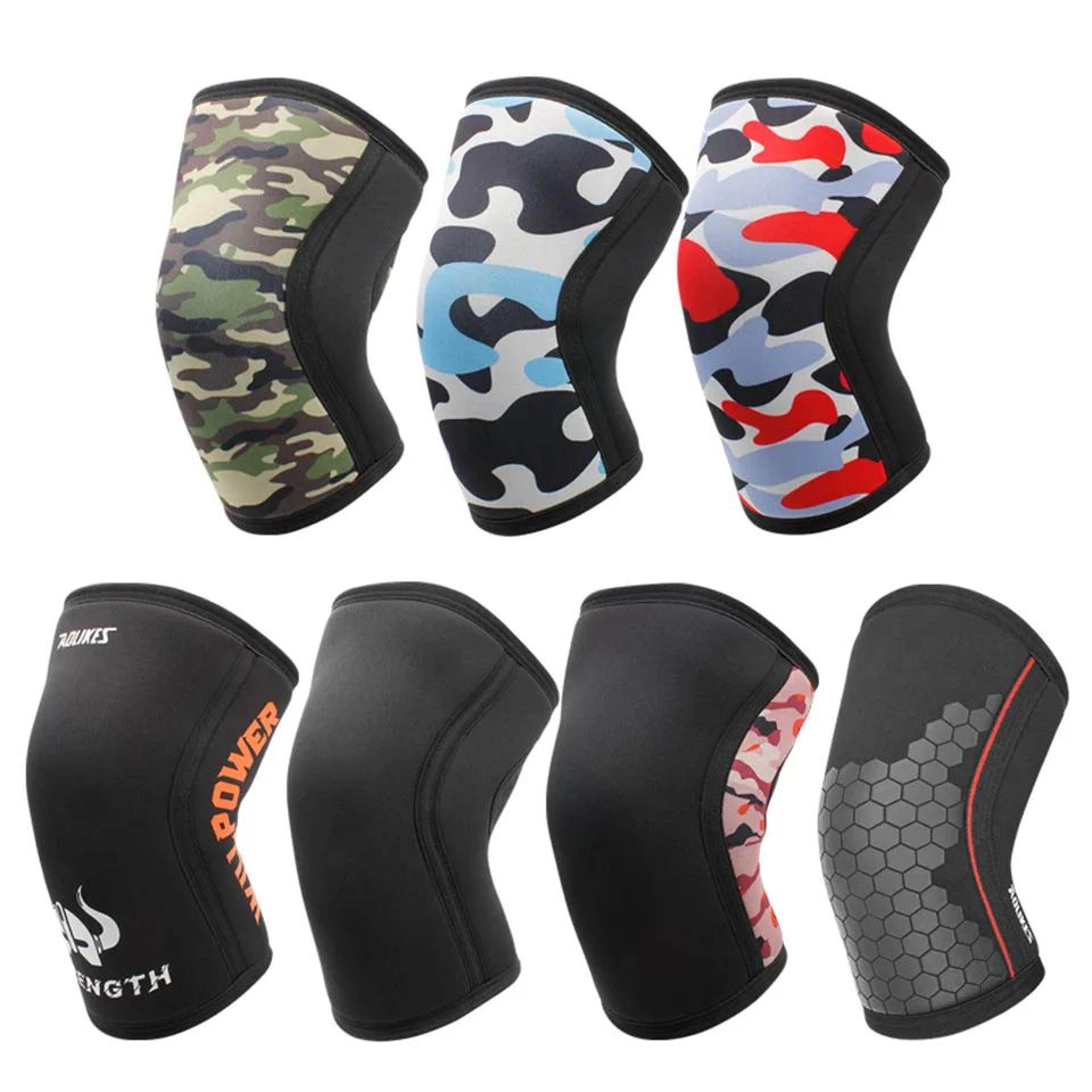 7mm knee sleeves for weightlifting & powerlifting – neoprene compression knee support for squats, cross training & gym