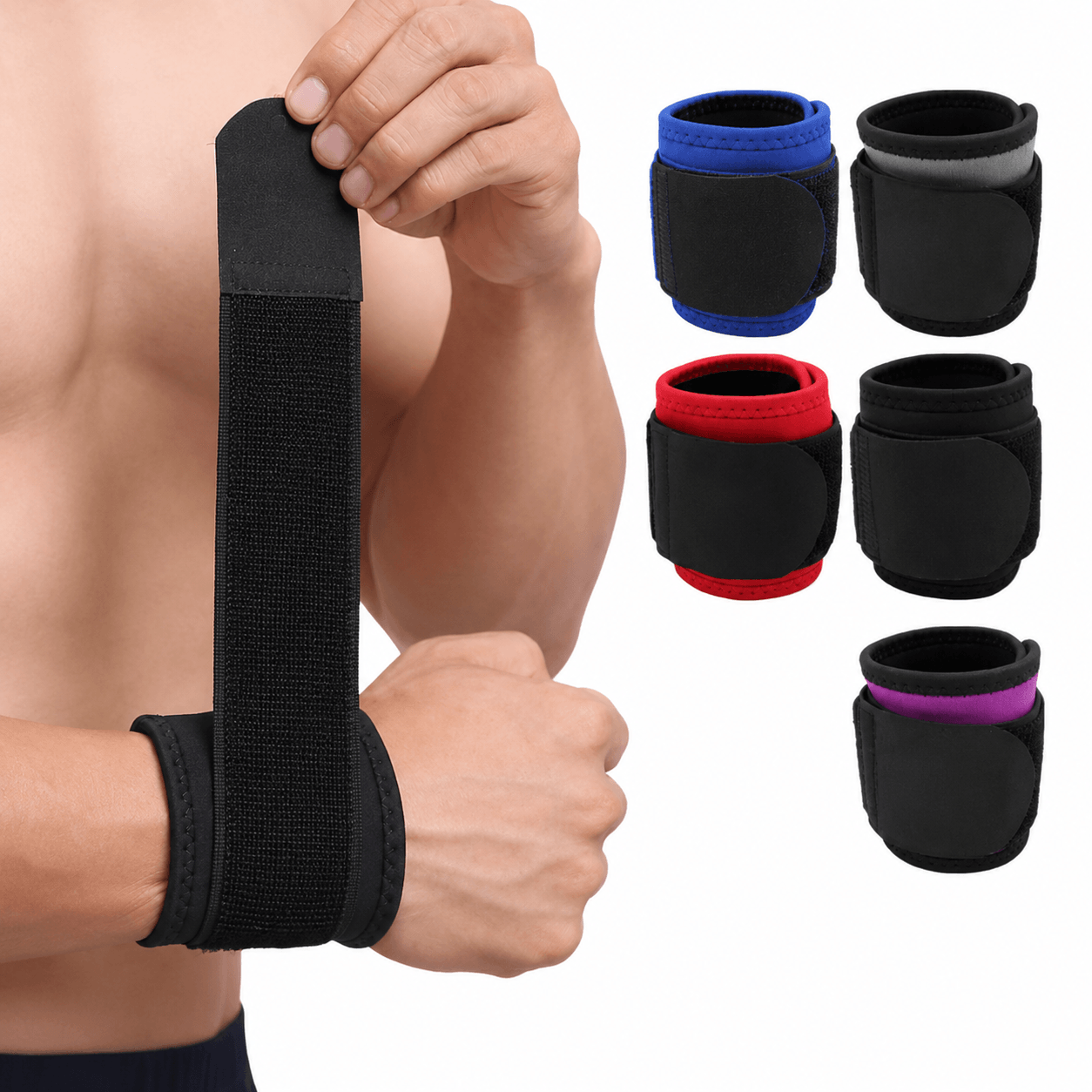 1pc adjustable wrist compression strap & wrist brace – carpal tunnel support for weightlifting, fitness & arthritis rel
