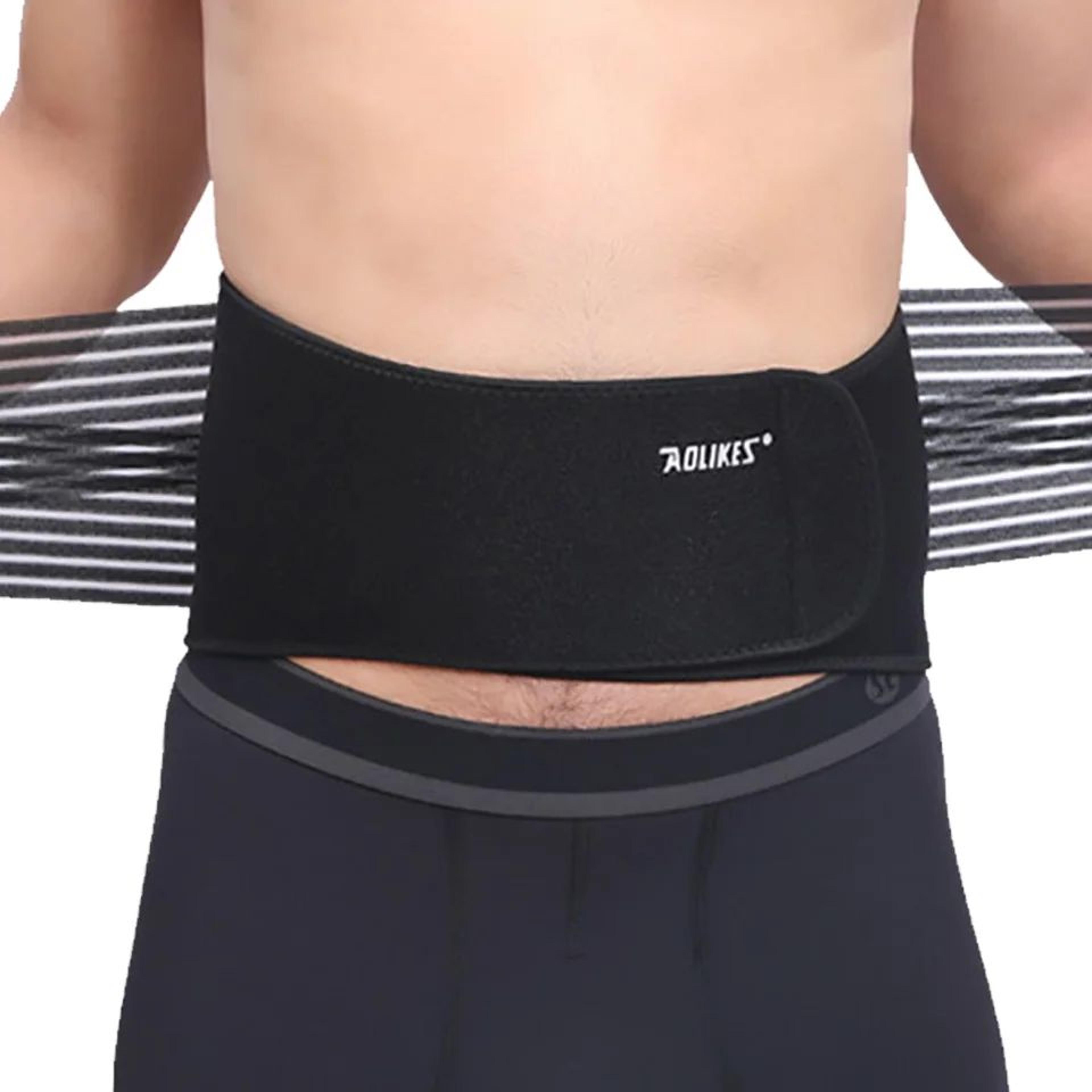 adjustable back lumbar support belt – lower back brace for sciatica, herniated disc, scoliosis & waist support