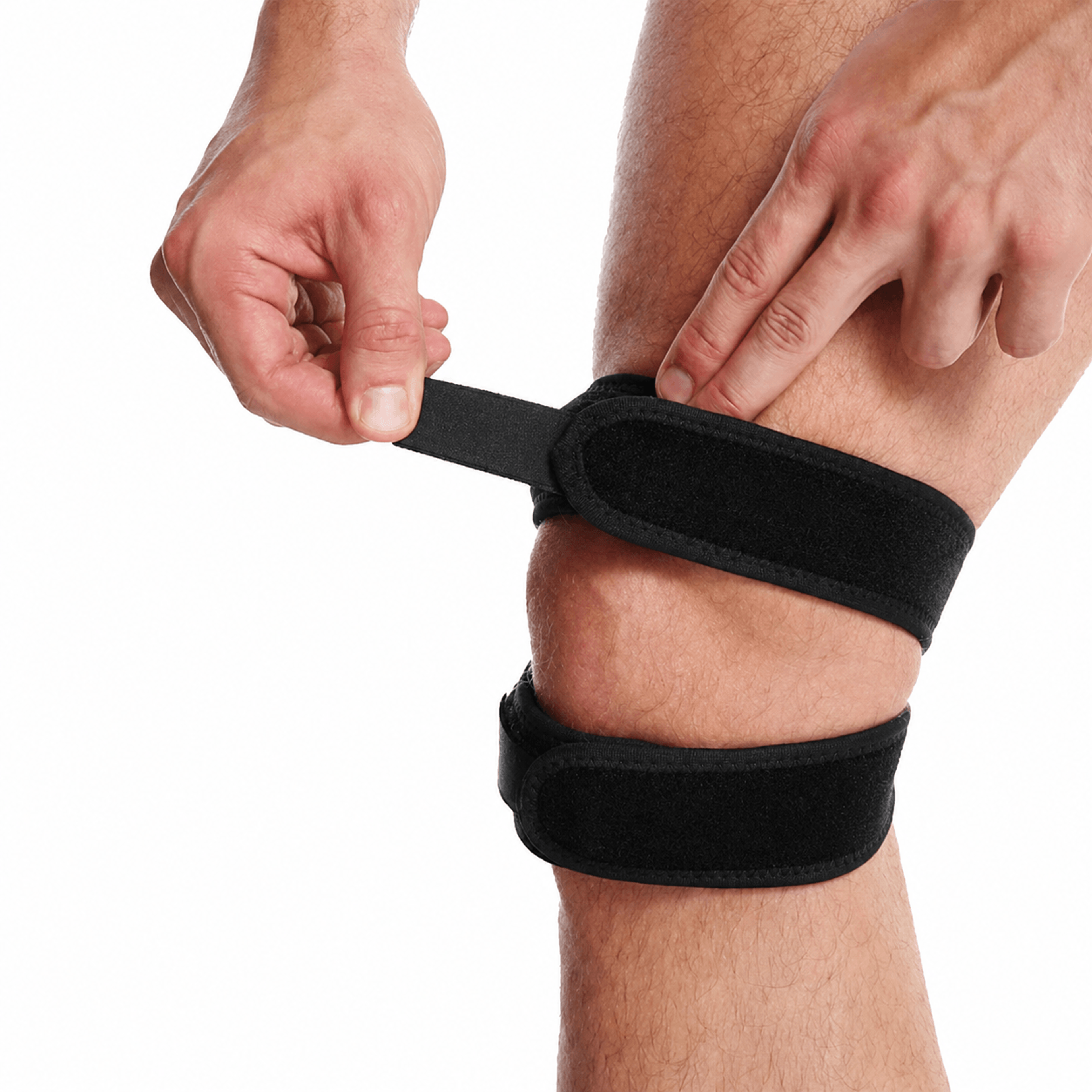 1pc adjustable knee wrap brace – compression knee support sleeve for basketball, tennis, cycling & joint relief