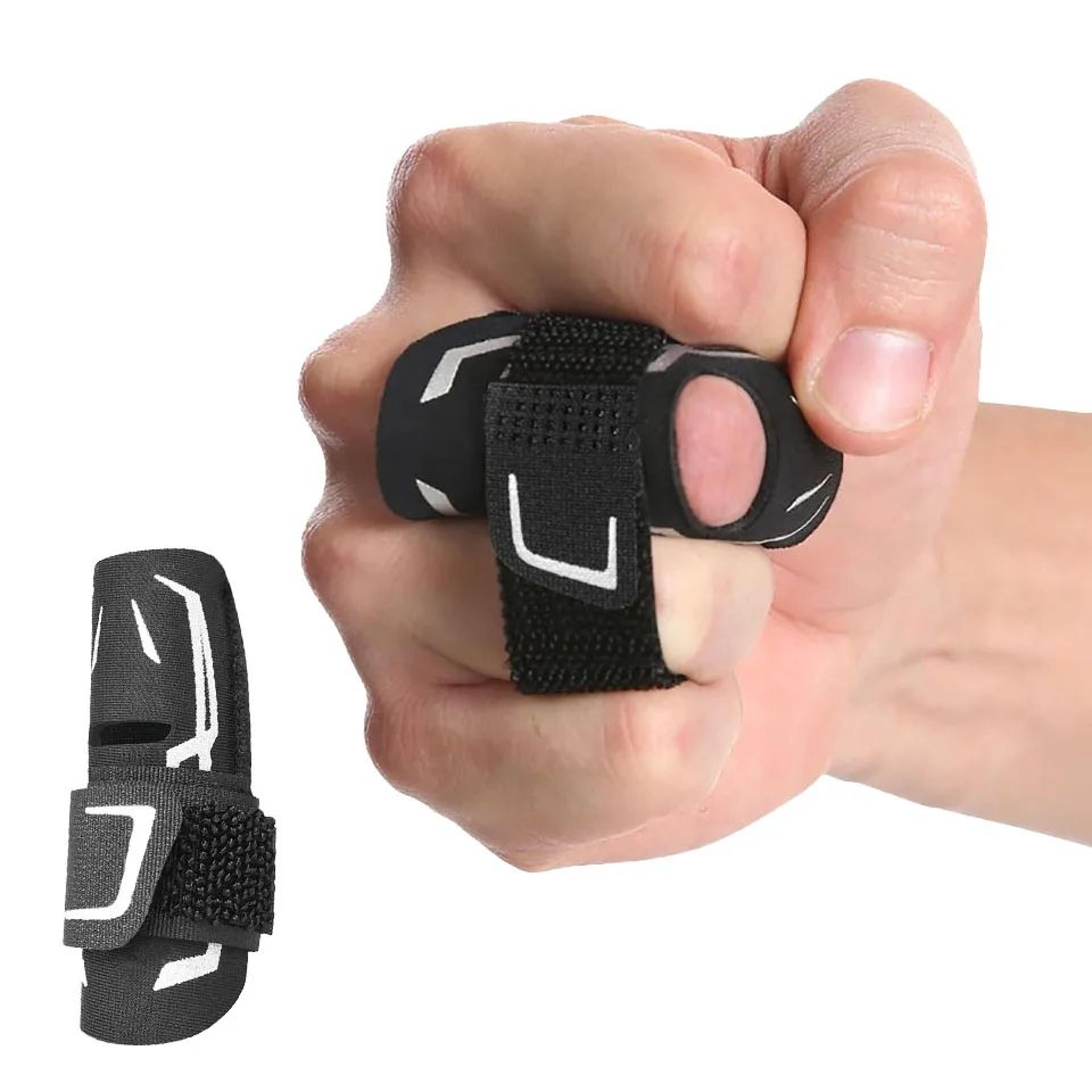 1pc adjustable finger splint brace – finger support sleeve for sports, basketball, volleyball & injury recovery