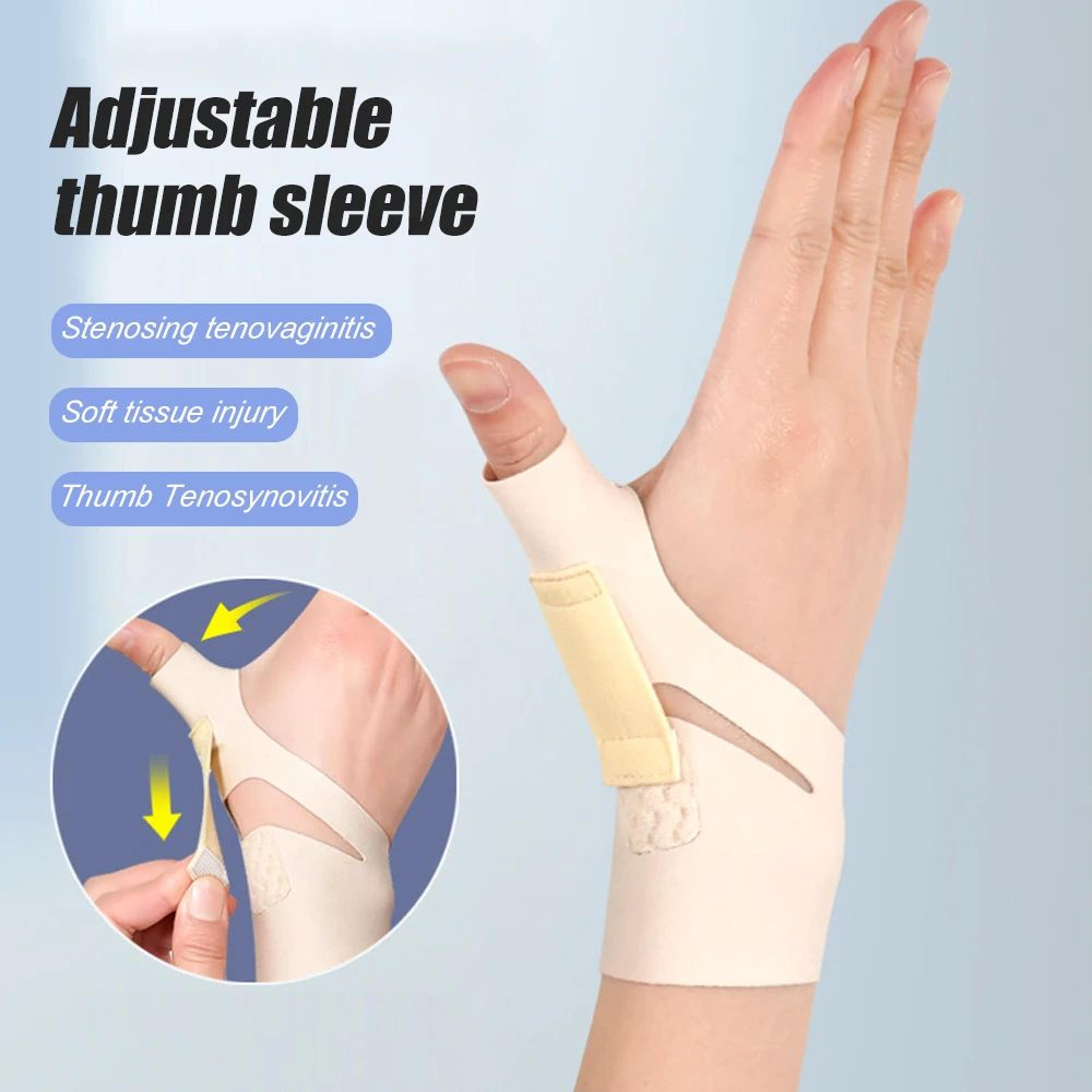 thumb brace for arthritis & trigger thumb adjustable spica splint wrist support for tendonitis pain relief right & left
