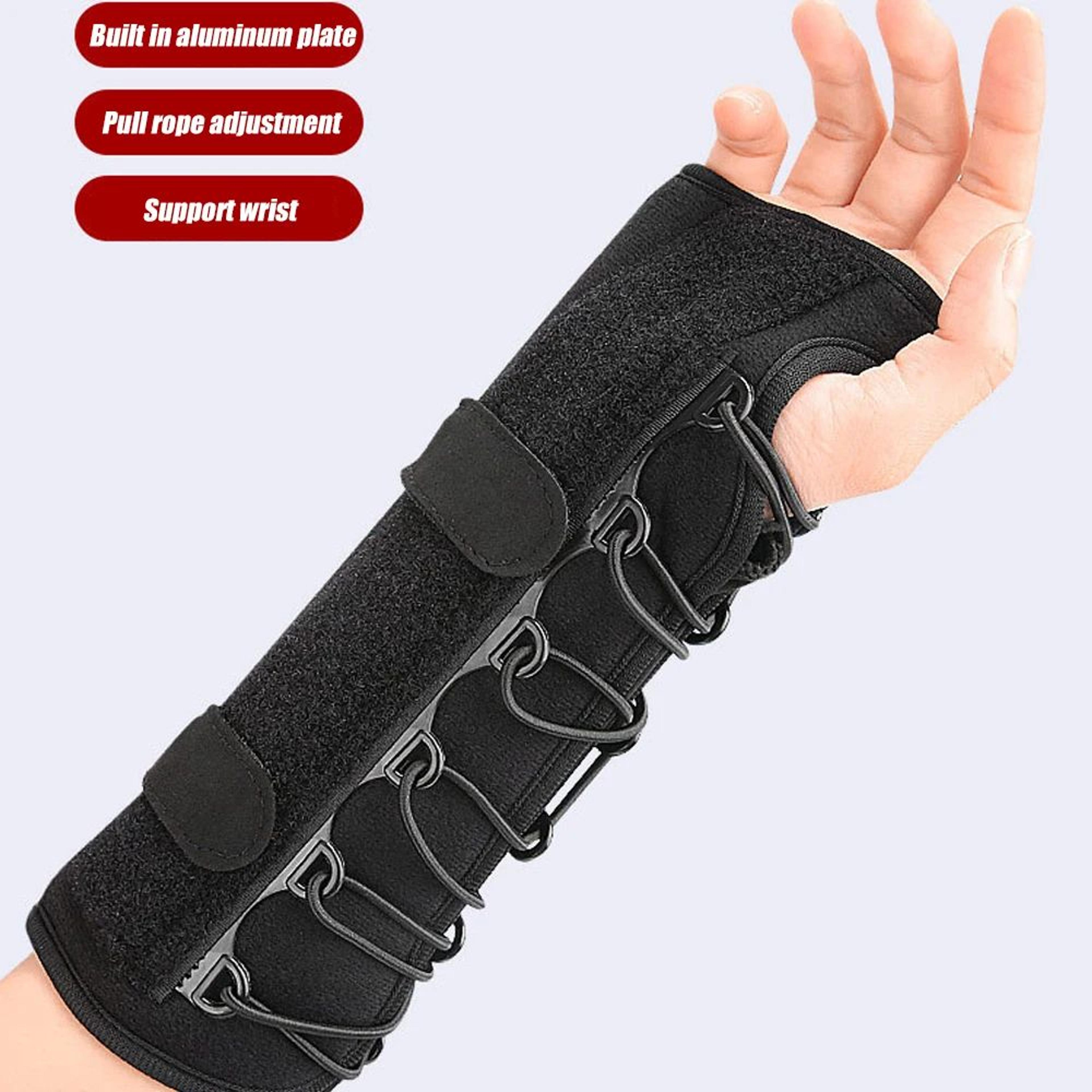 adjustable wrist brace with thumb spica splint – carpal tunnel, tendonitis, de quervain's & arthritis support