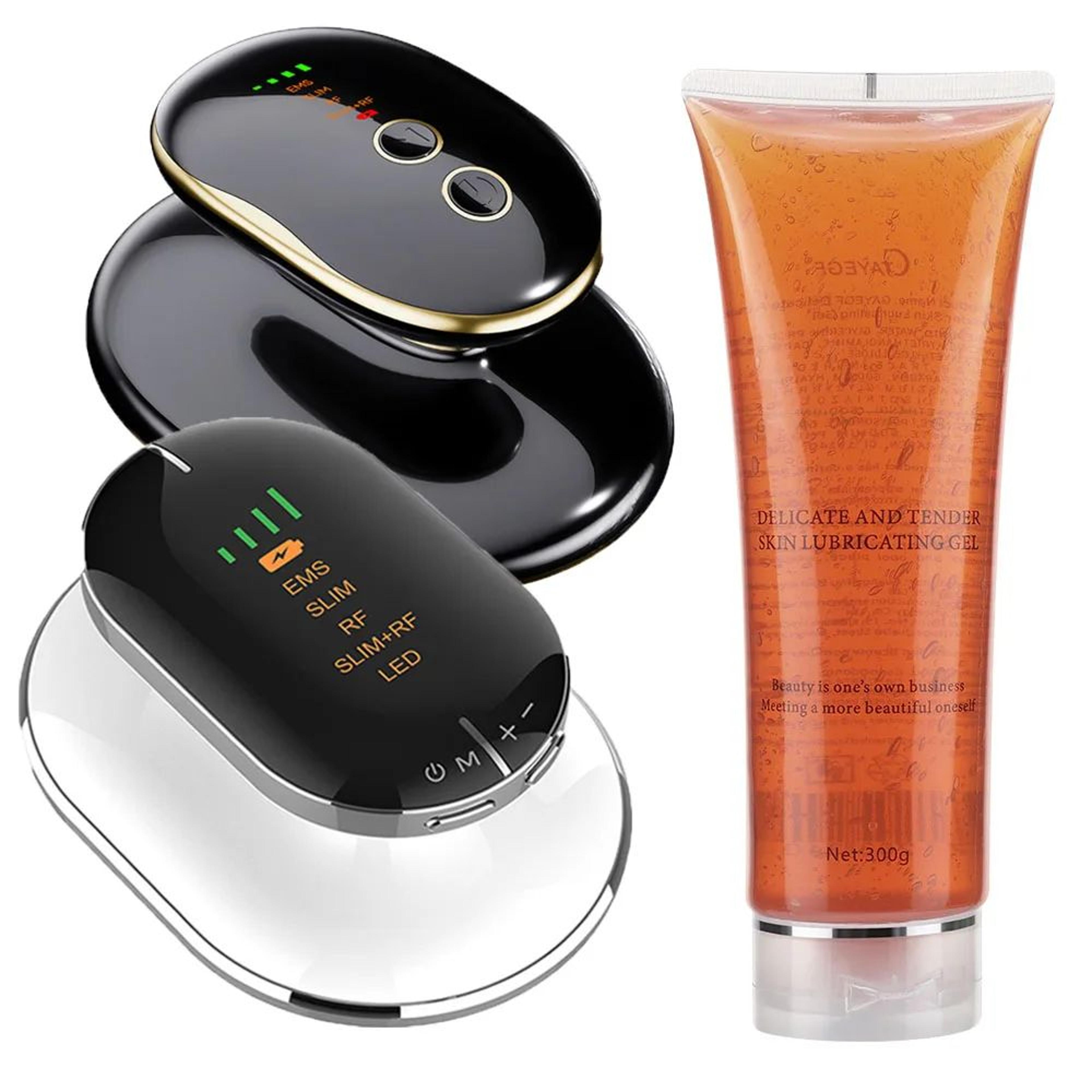 rf body slimming machine with led light therapy – cordless body sculpting massager for skin firming & body contouring