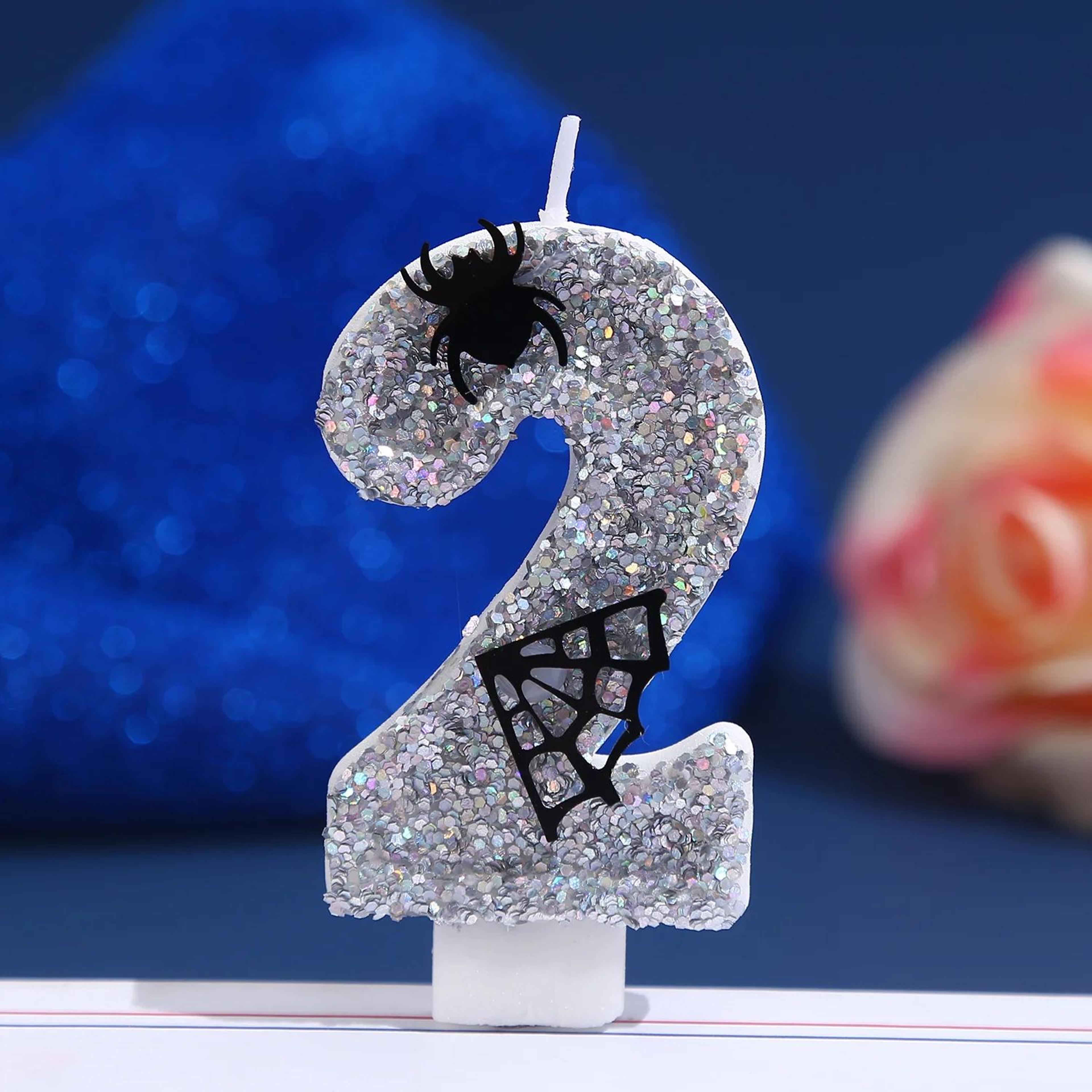 halloween digital led birthday candles – reusable flameless electronic celebration candles for cakes & party decorations